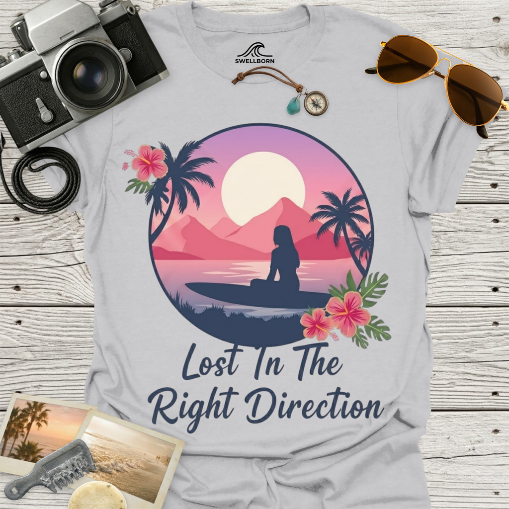 Lost In The Right Direction  T-Shirt
