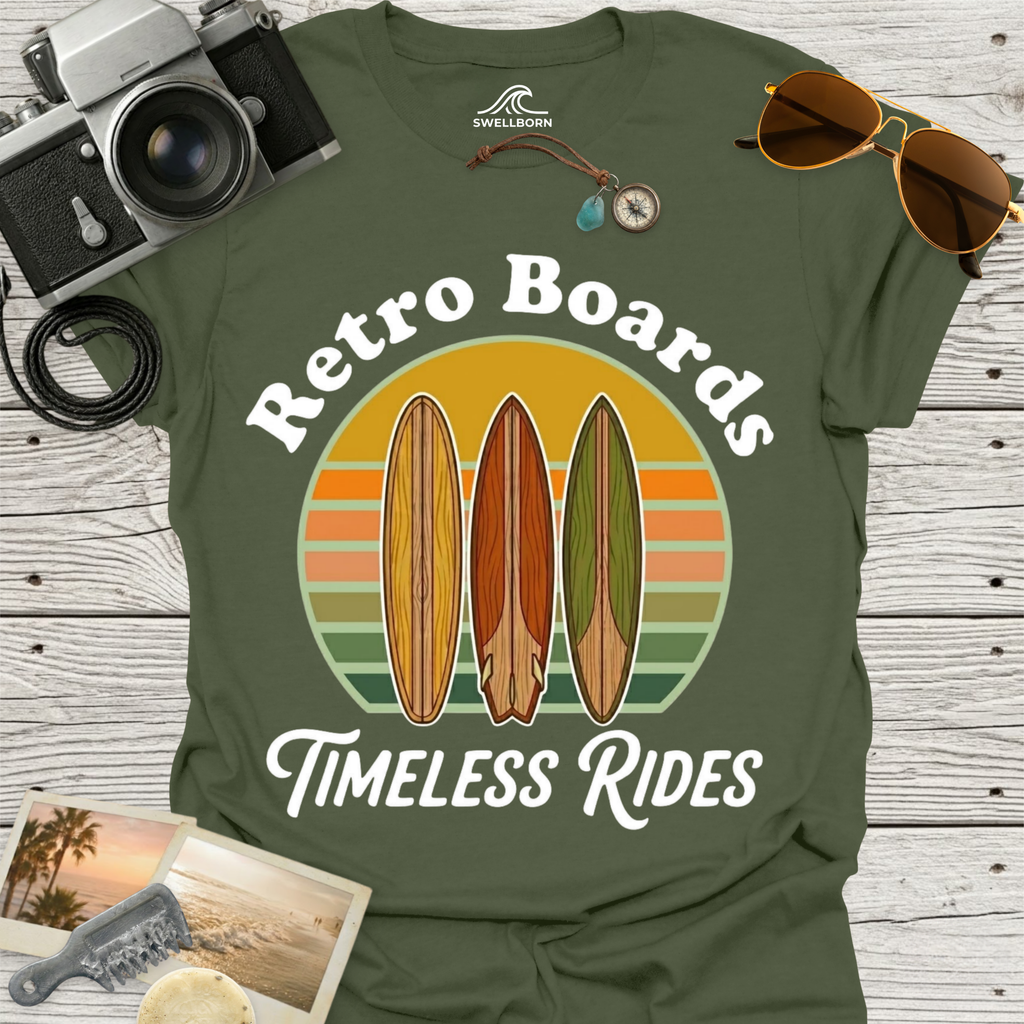 Retro Boards Timeless Rides T-Shirt