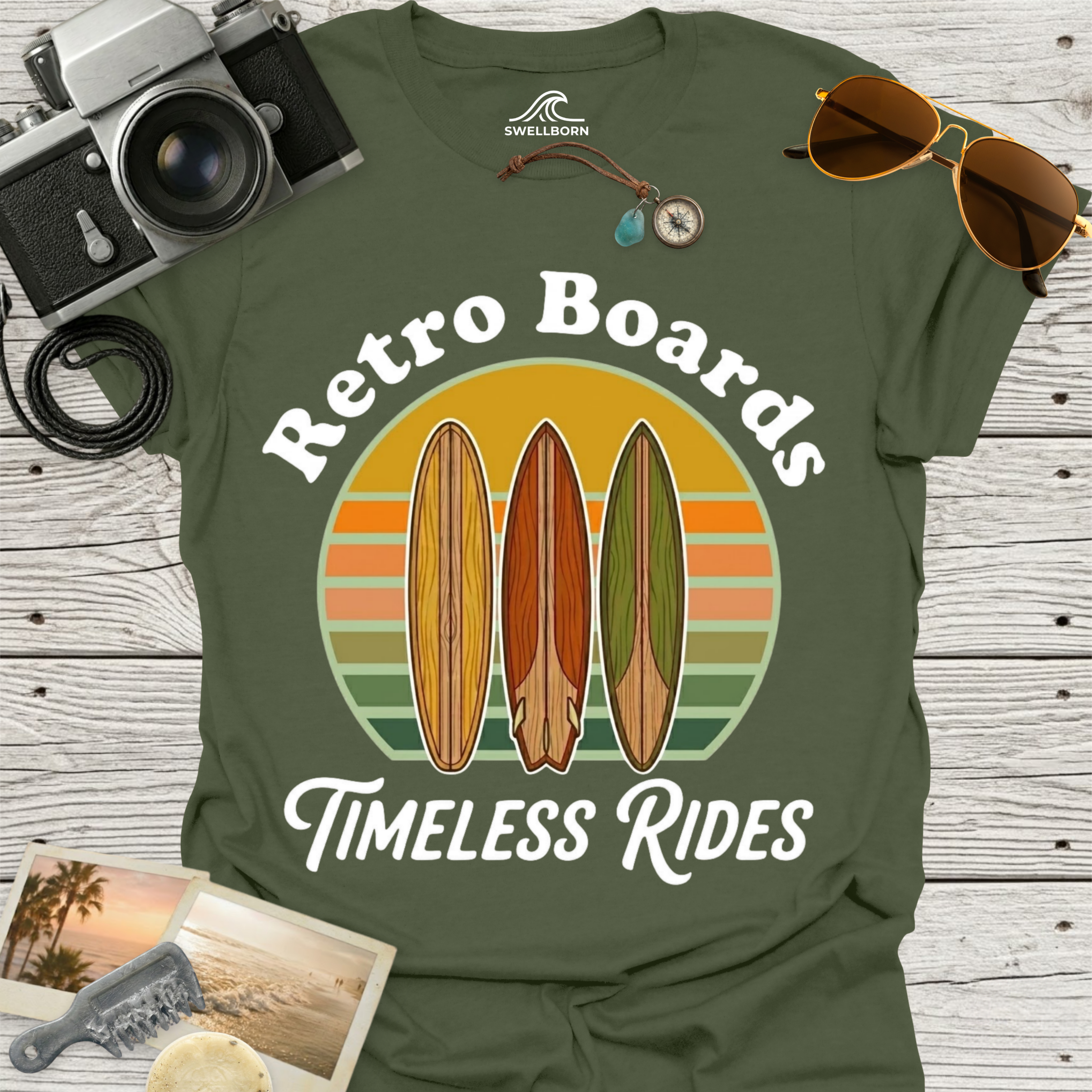 Retro Boards Timeless Rides T-Shirt