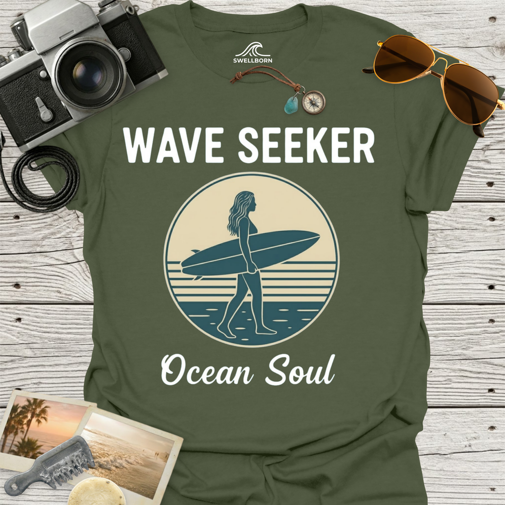 Wave Seeker Ocean Soul T-Shirt