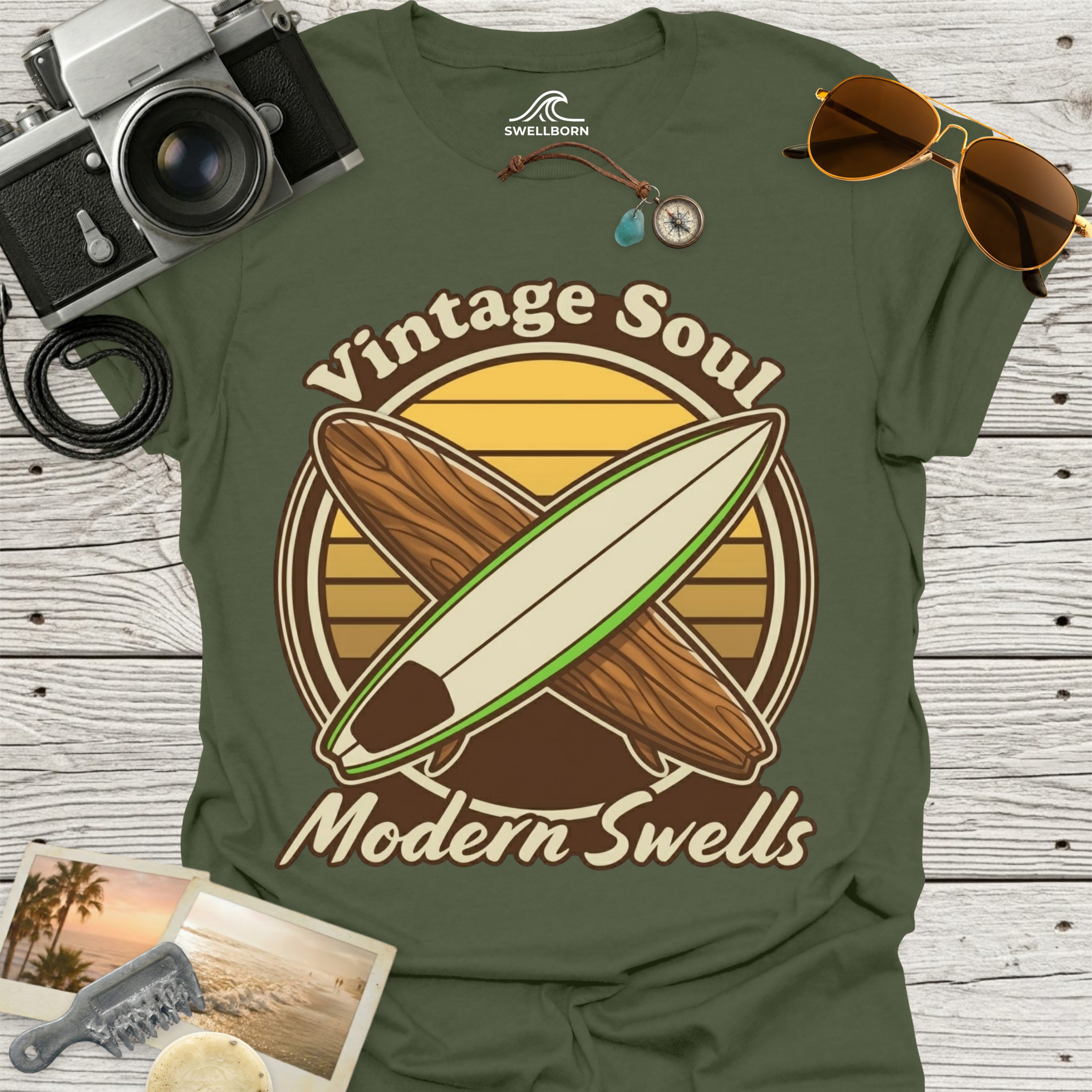 Vintage Soul Modern Swells T-Shirt