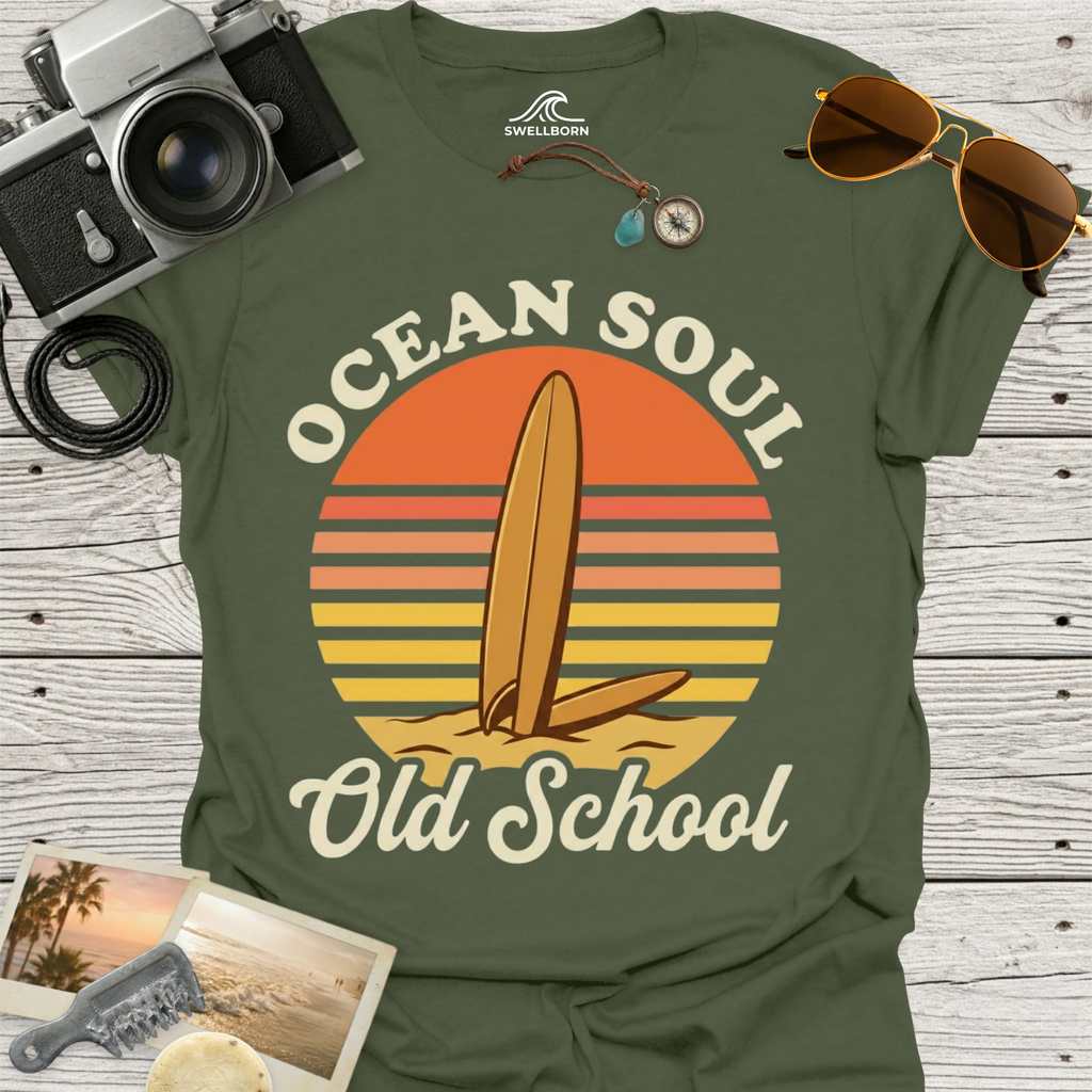 Ocean Soul Old School T-Shirt