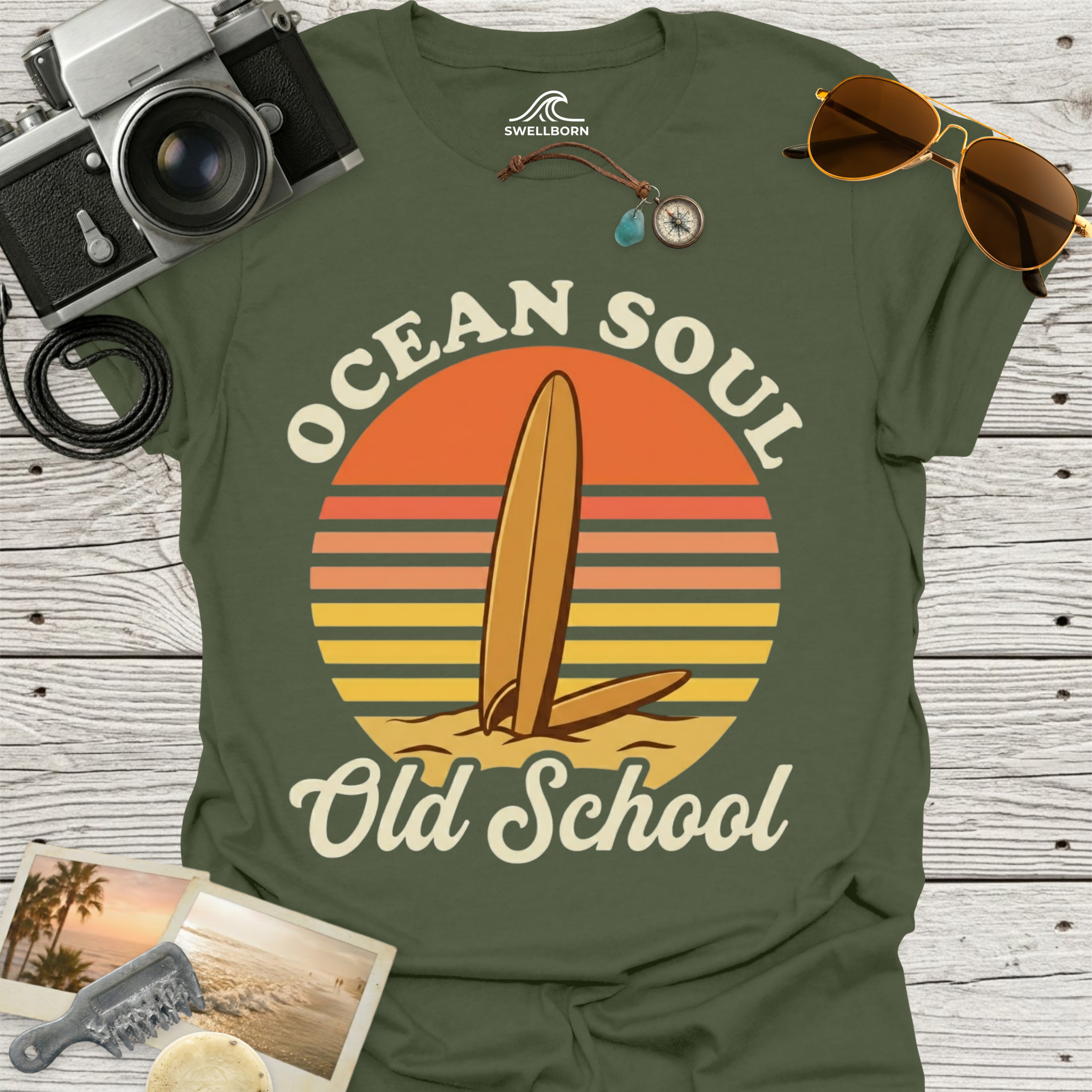 Ocean Soul Old School T-Shirt