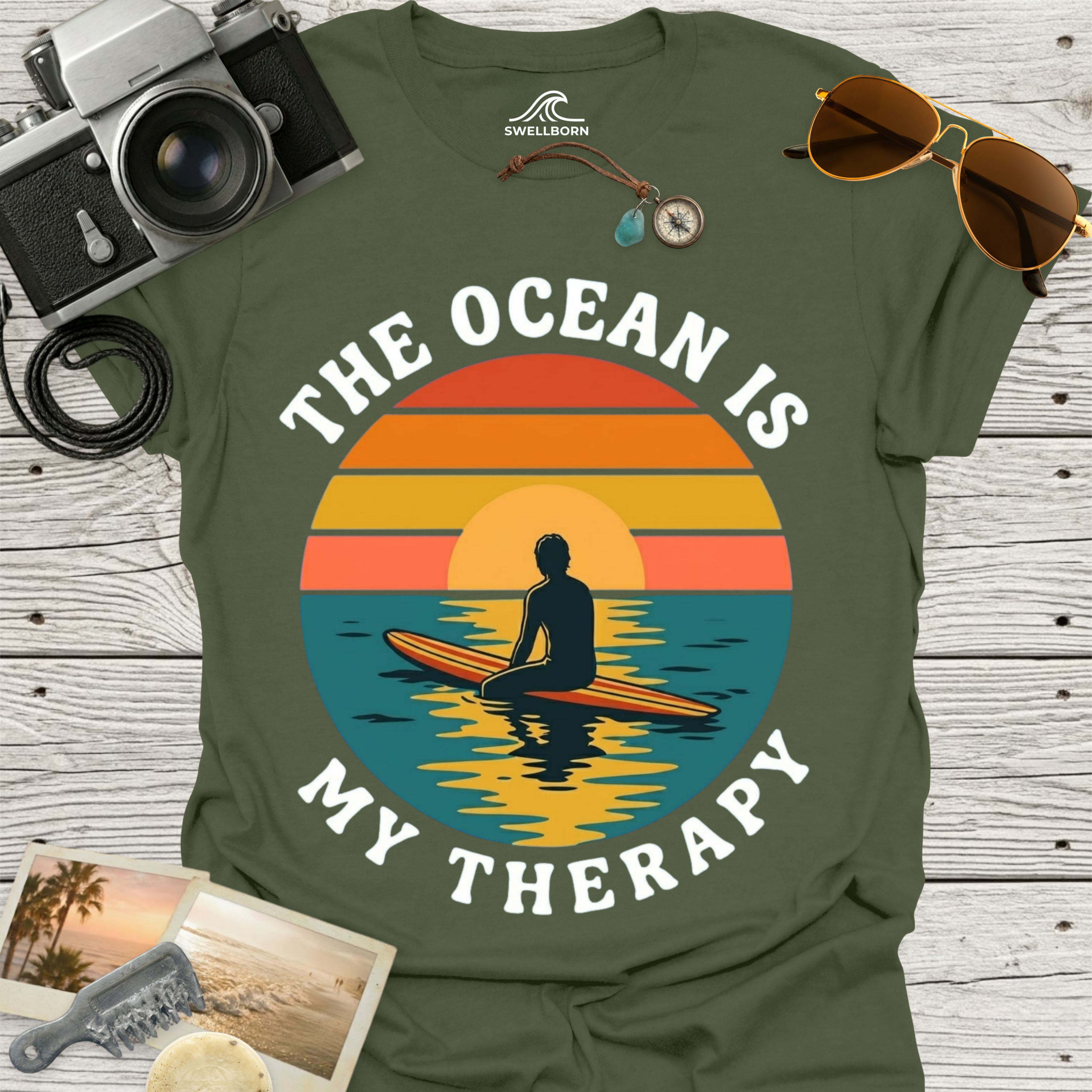 The Ocean Is My Therapy T-Shirt