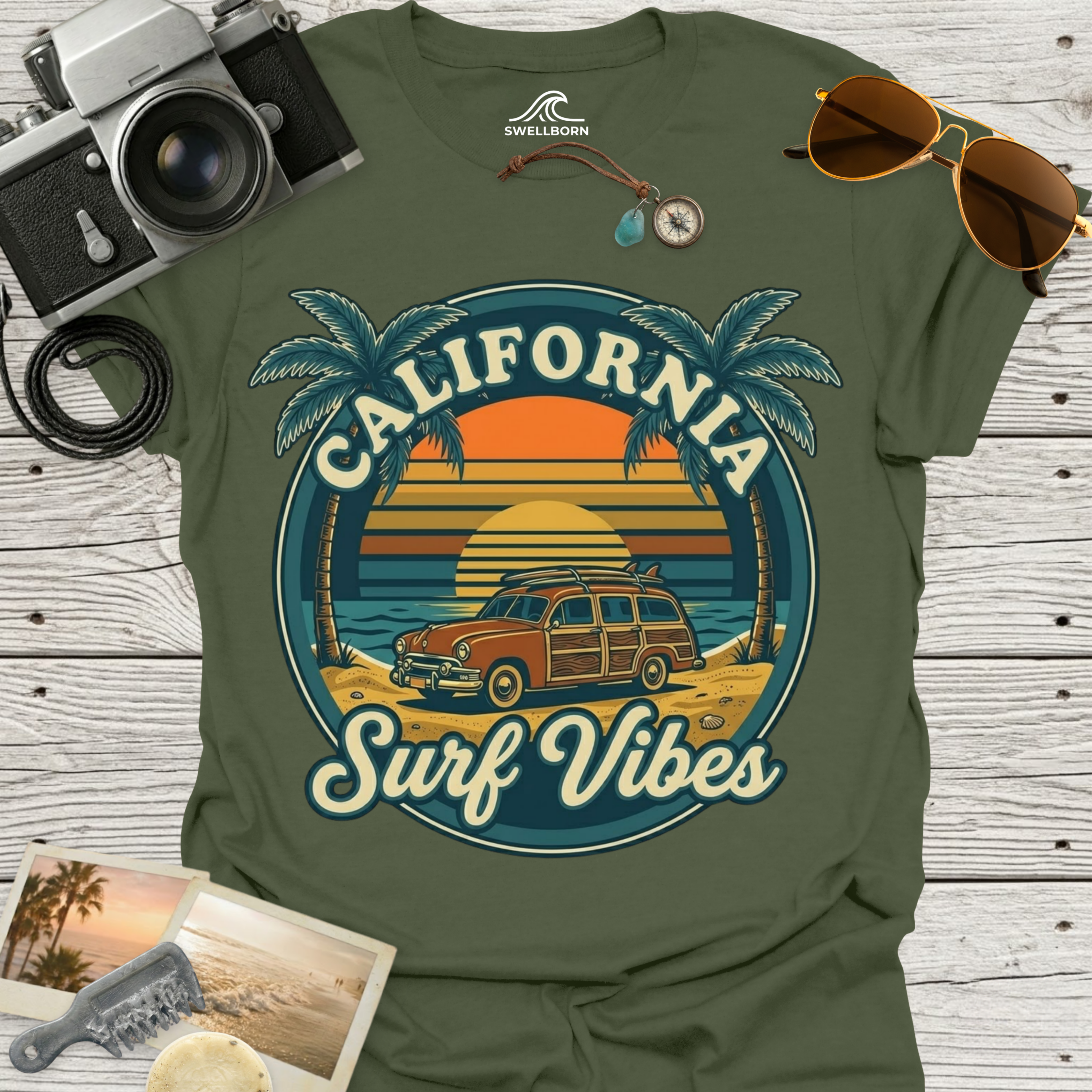 California Surf Vibes T-Shirt