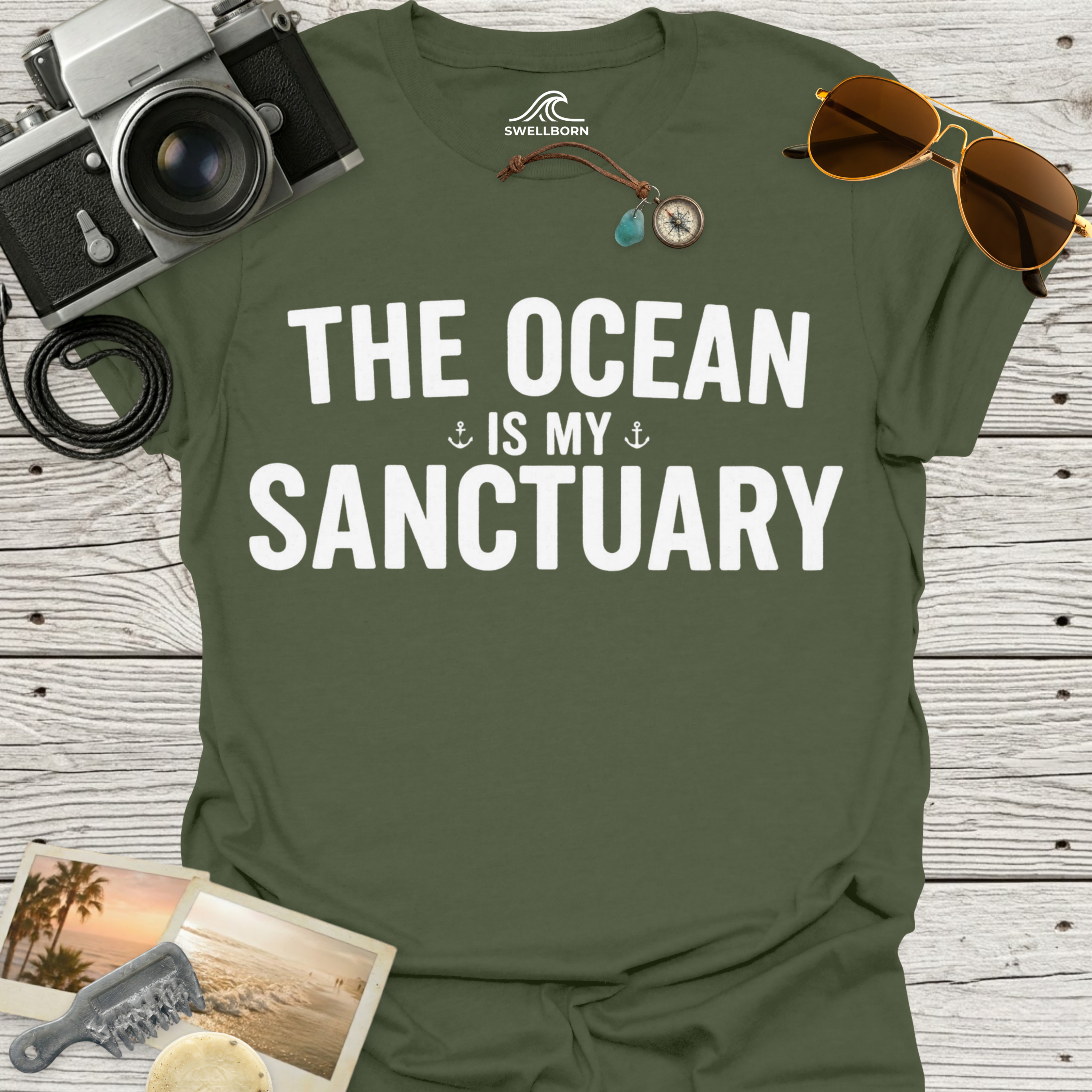 The Ocean Is My Sanctuary T-Shirt