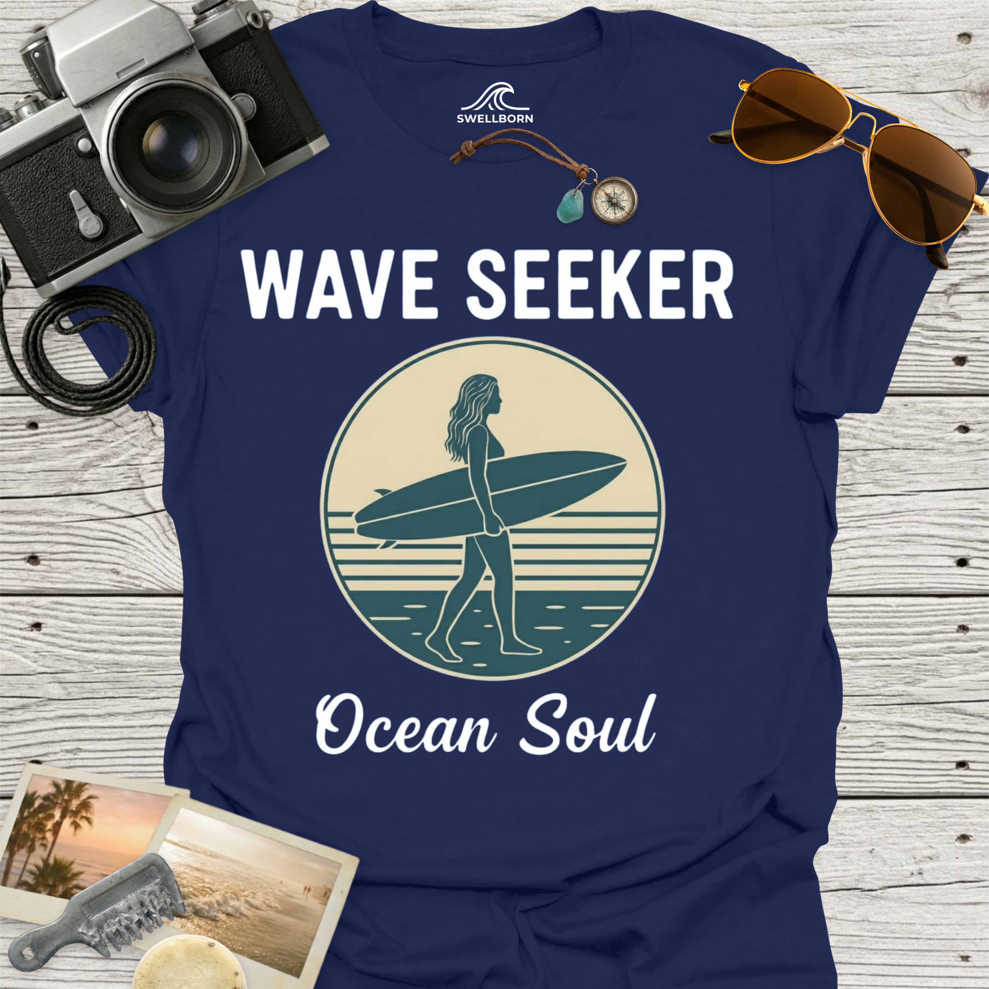 Wave Seeker Ocean Soul T-Shirt