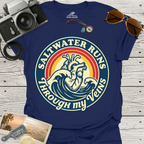 Saltwater Runs Through My Veins T-Shirt