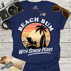 Beach Bum With Senior Perks T-Shirt