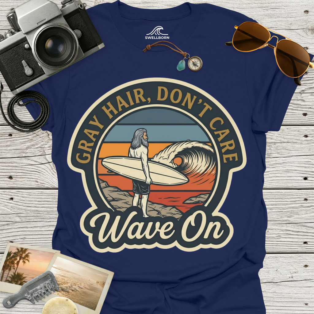Gray Hair, Don't Care T-Shirt