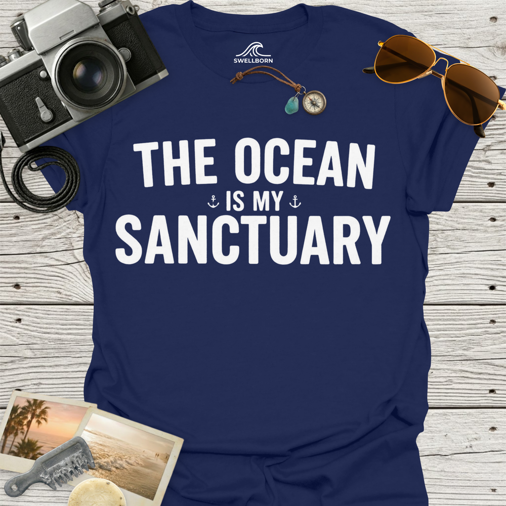 The Ocean Is My Sanctuary T-Shirt