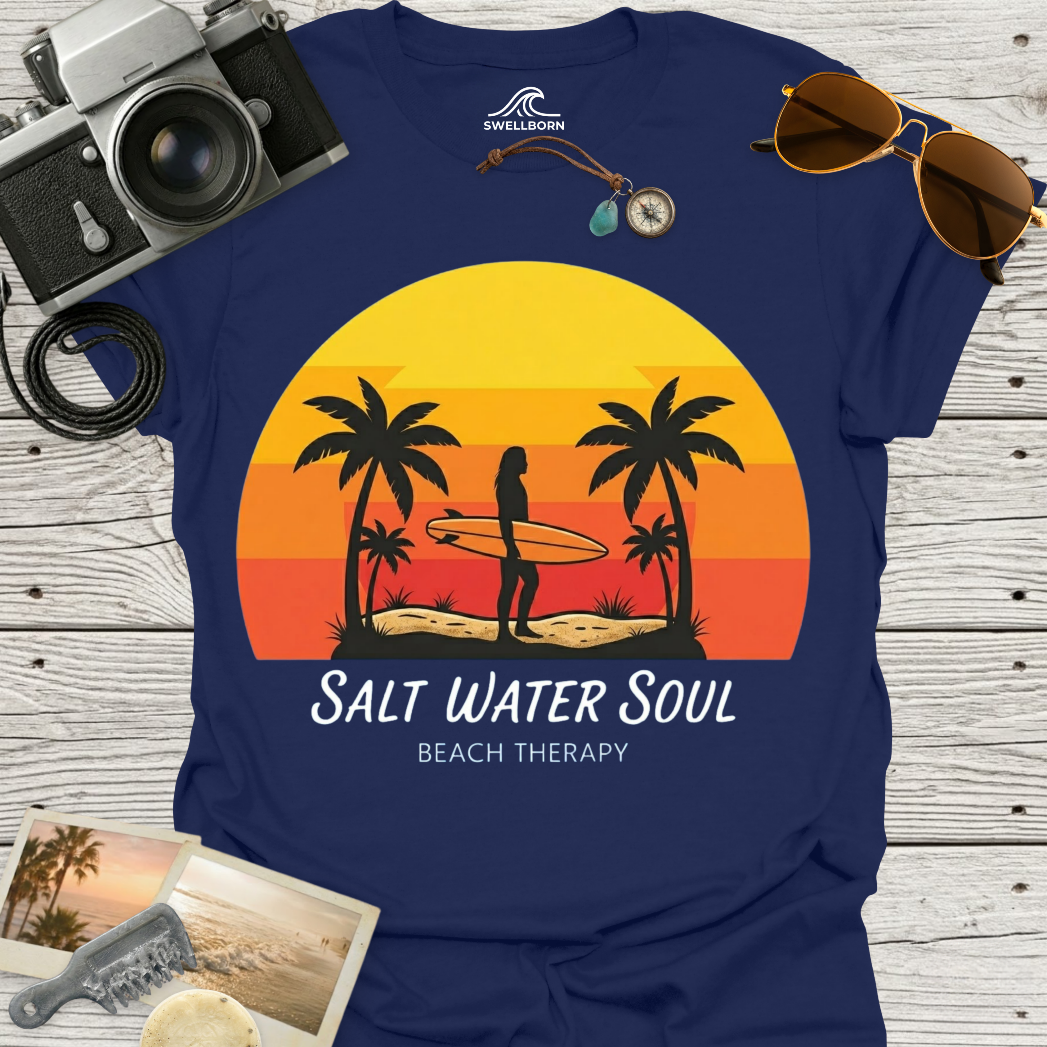 Salt Water Soul Beach Therapy T-Shirt