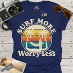 Surf More Worry Less T-Shirt