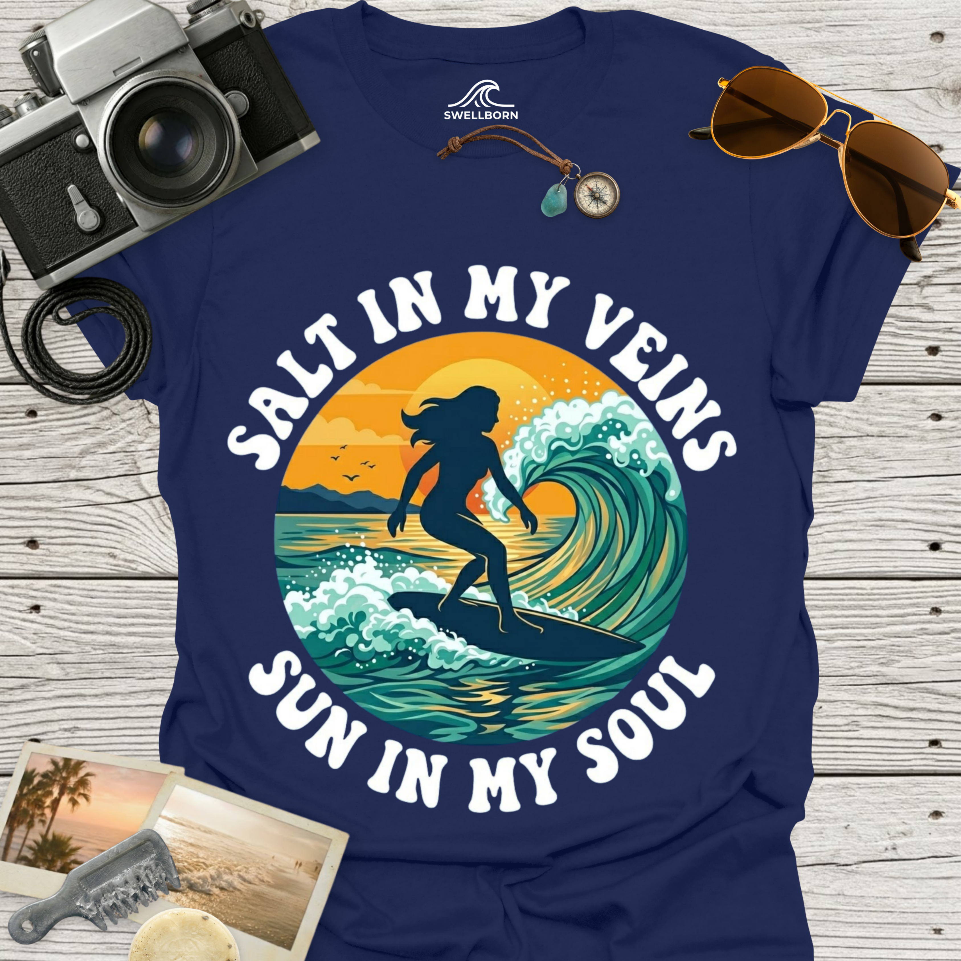 Salt In My Veins Sun In My Soul T-Shirt