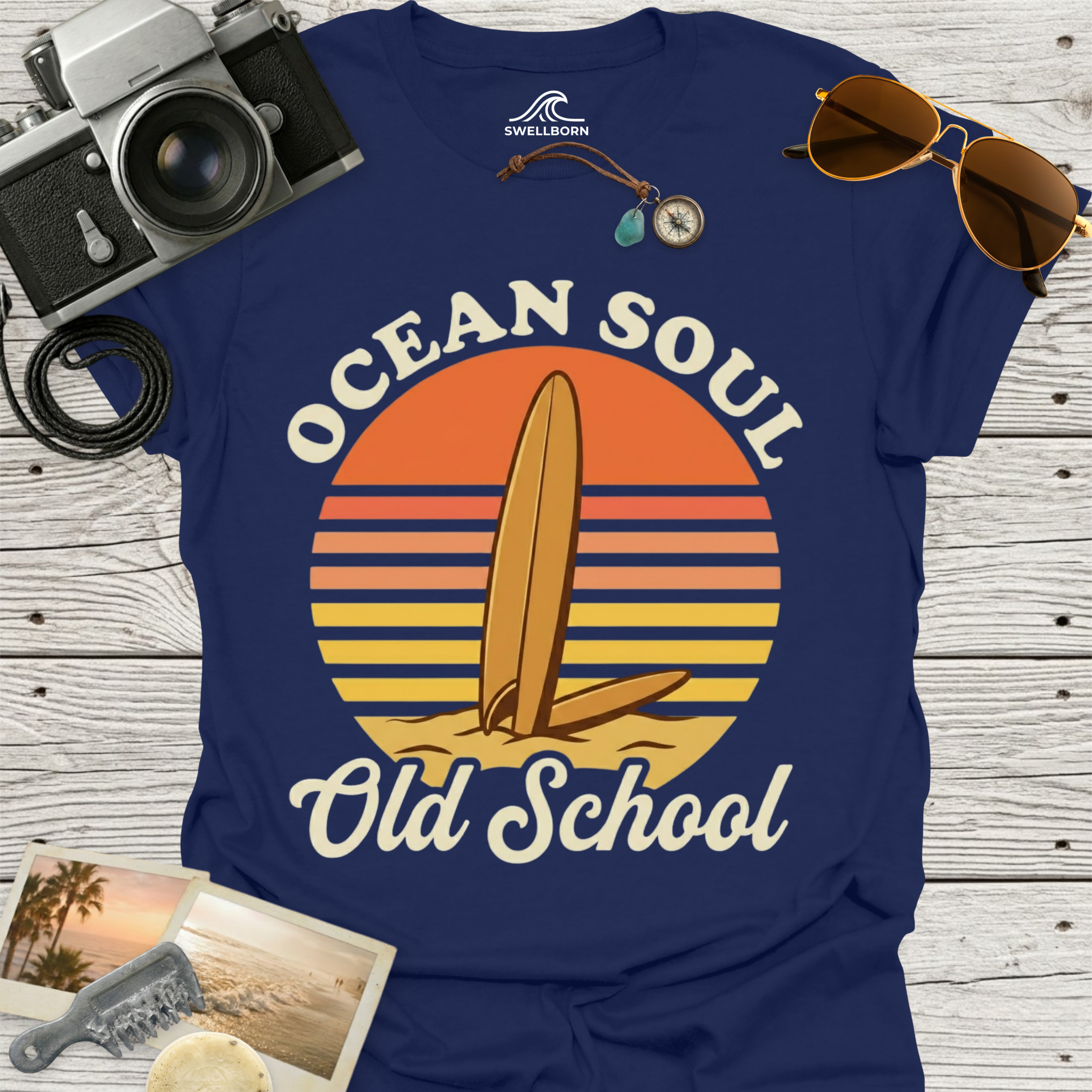 Ocean Soul Old School T-Shirt