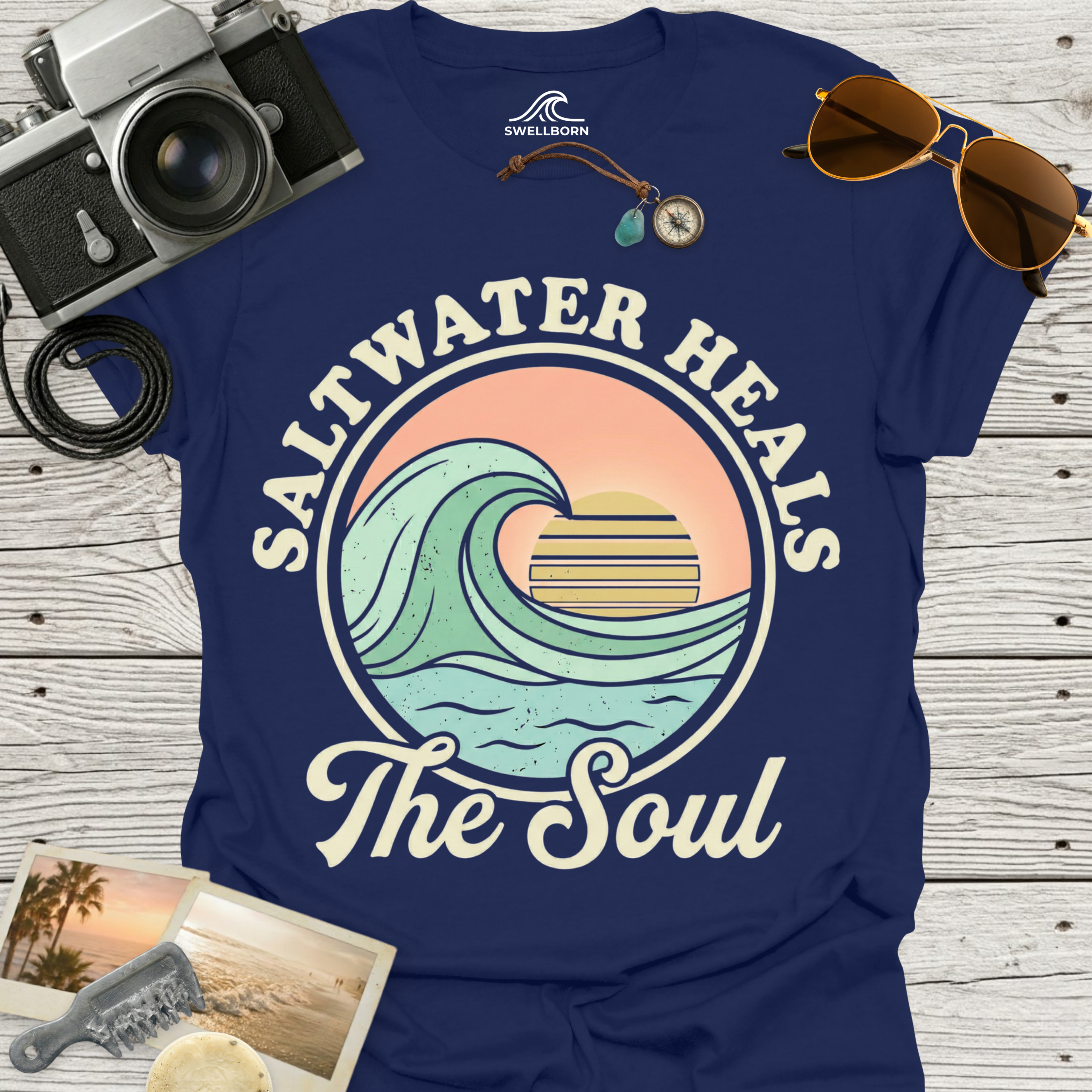 Saltwater Heals The Soul T-Shirt