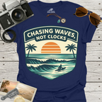 Chasing Waves Not Clocks T-Shirt