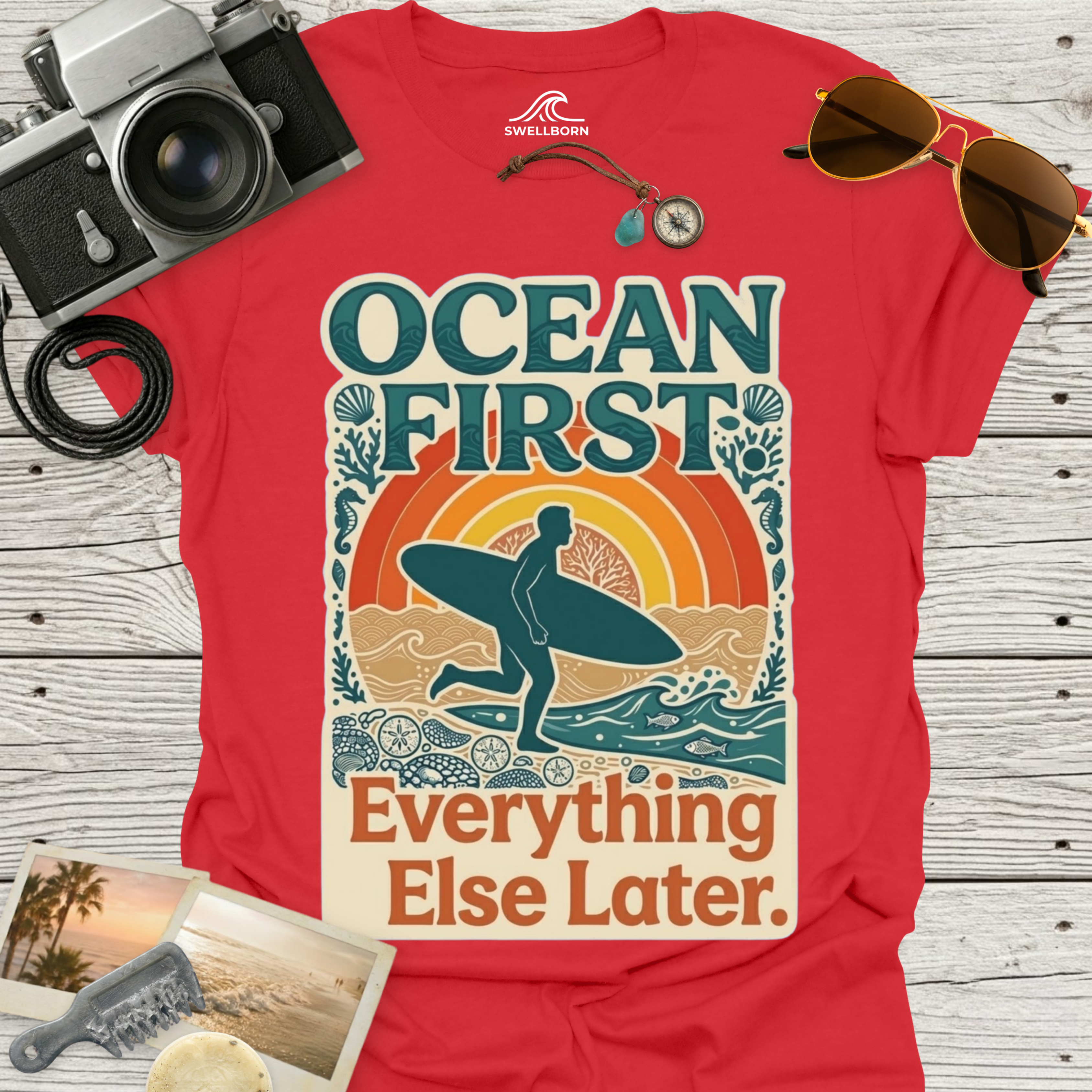 Ocean First. Everything Else Later. T-Shirt