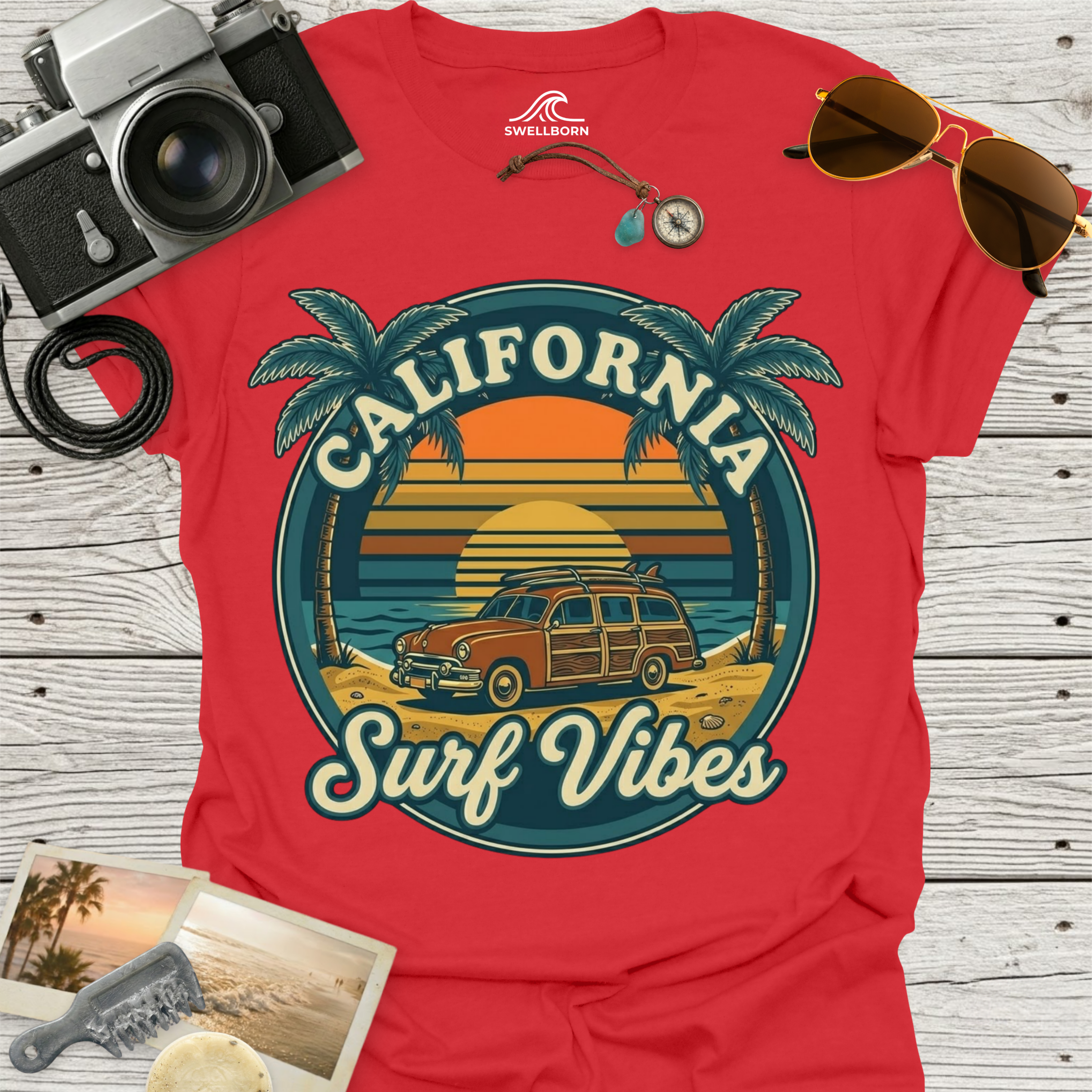 California Surf Vibes T-Shirt