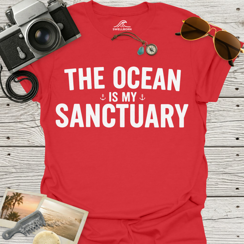 The Ocean Is My Sanctuary T-Shirt