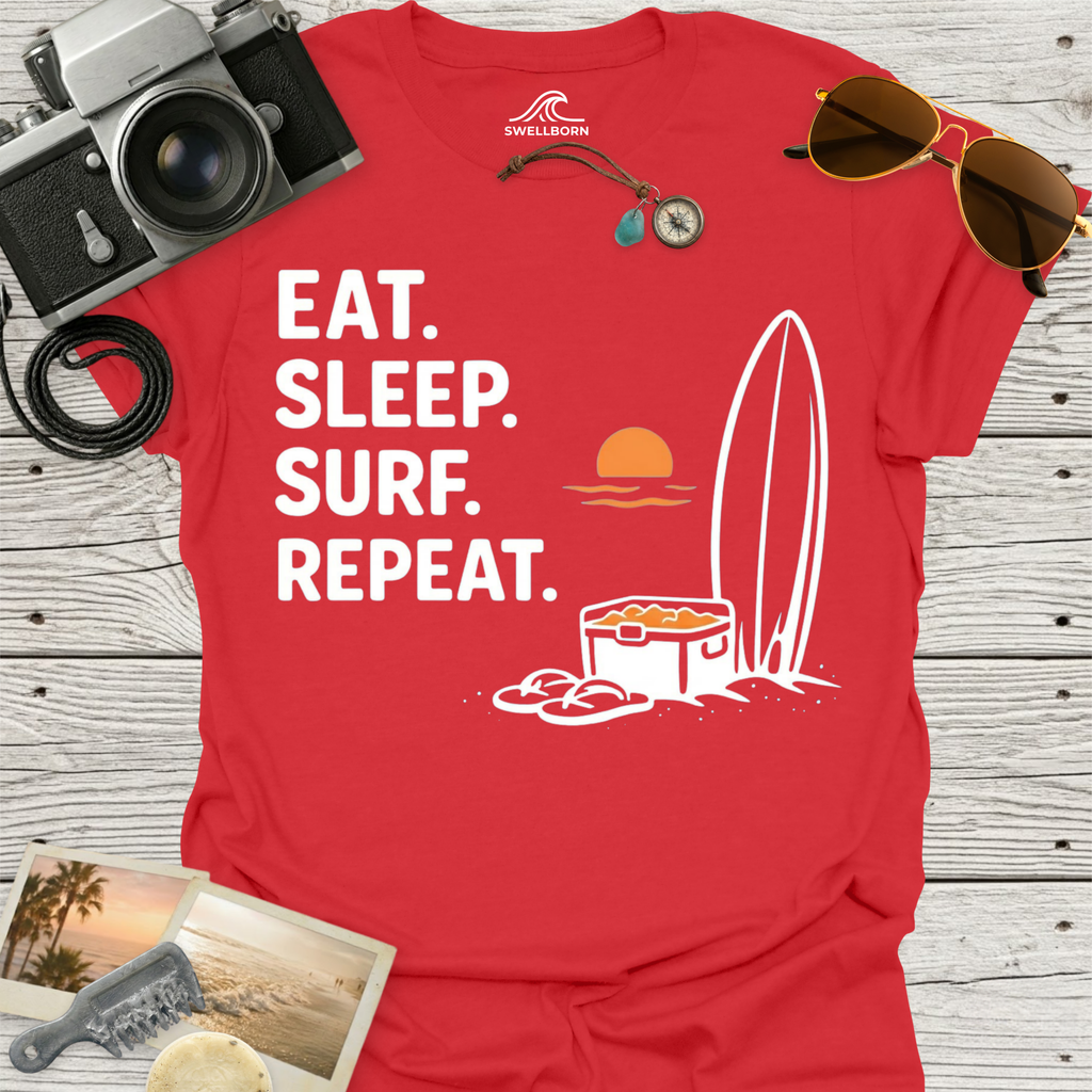 Eat. Sleep. Surf. Repeat. T-Shirt