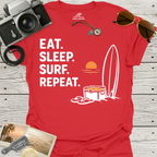 Eat. Sleep. Surf. Repeat. T-Shirt