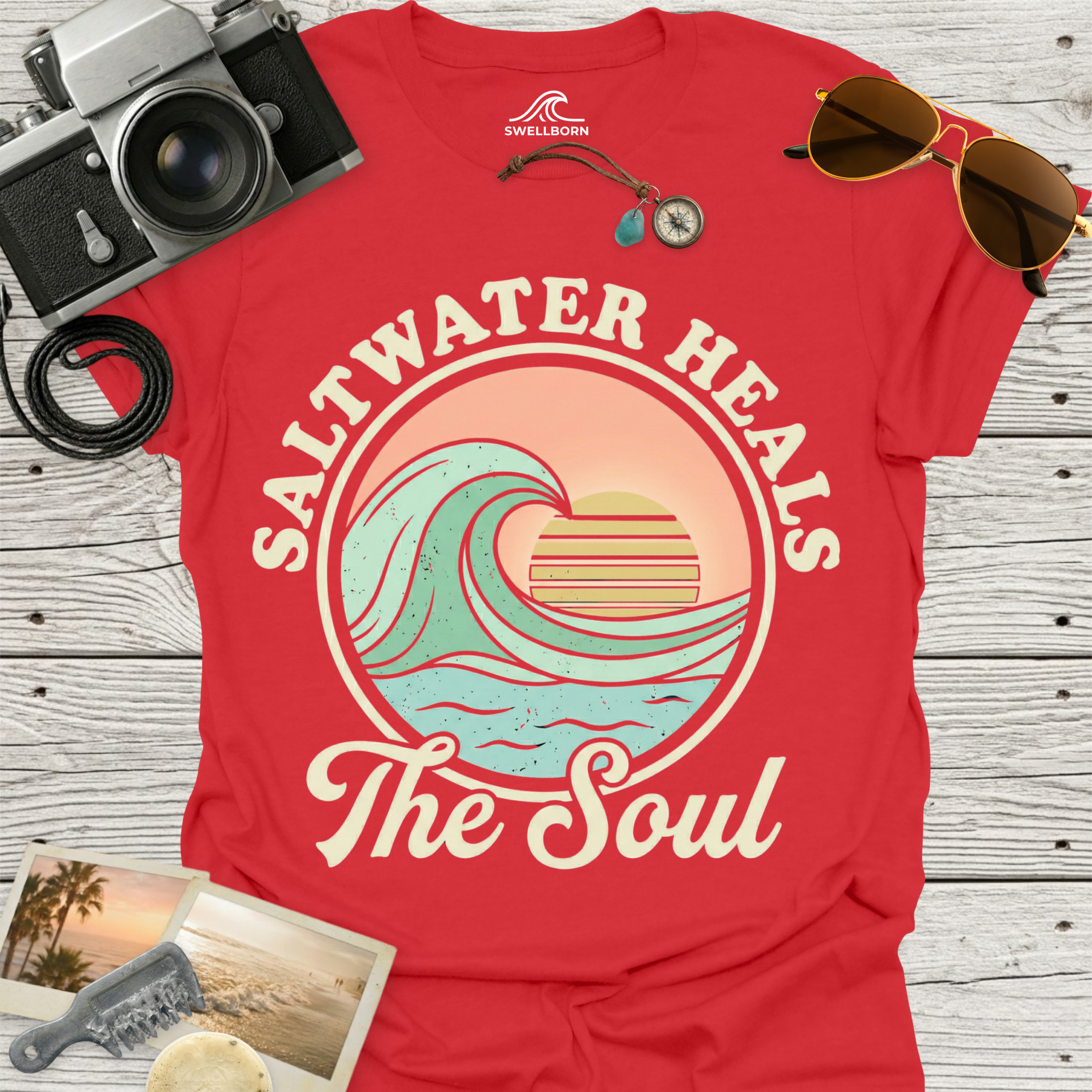Saltwater Heals The Soul T-Shirt