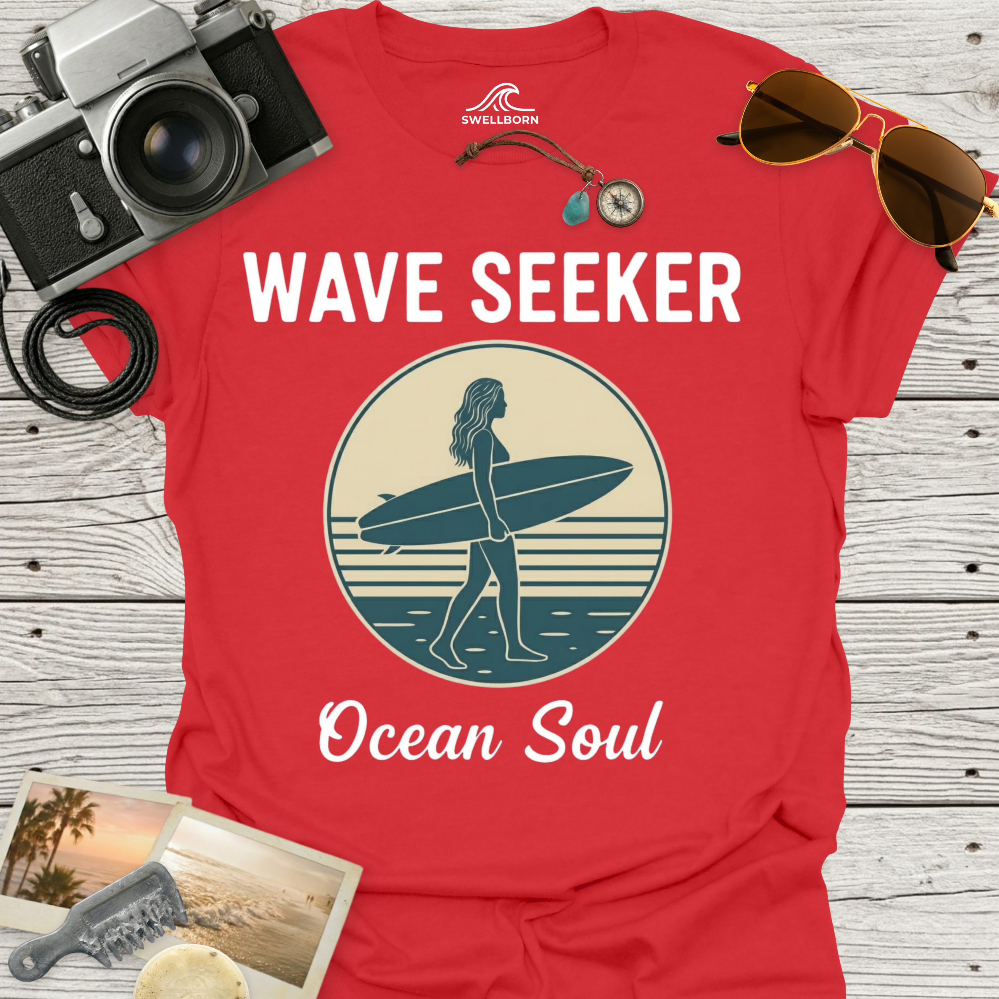 Wave Seeker Ocean Soul T-Shirt