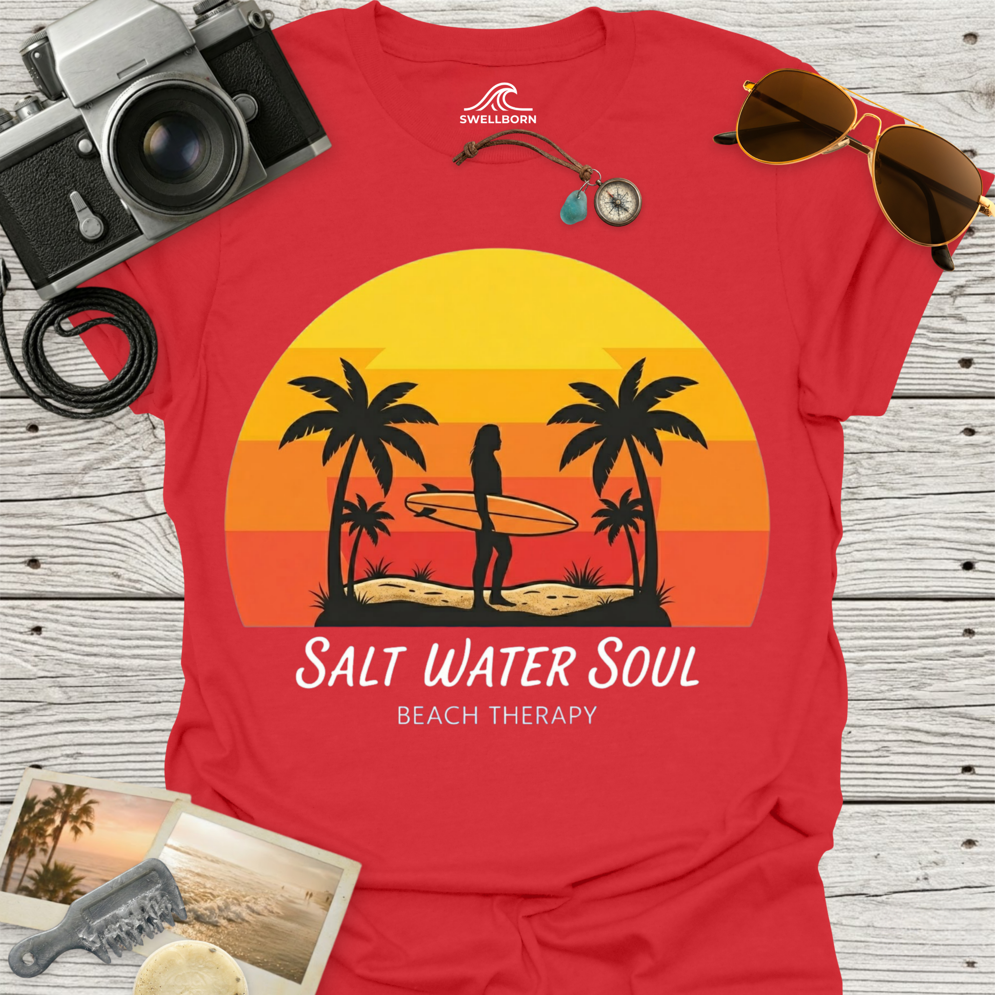 Salt Water Soul Beach Therapy T-Shirt