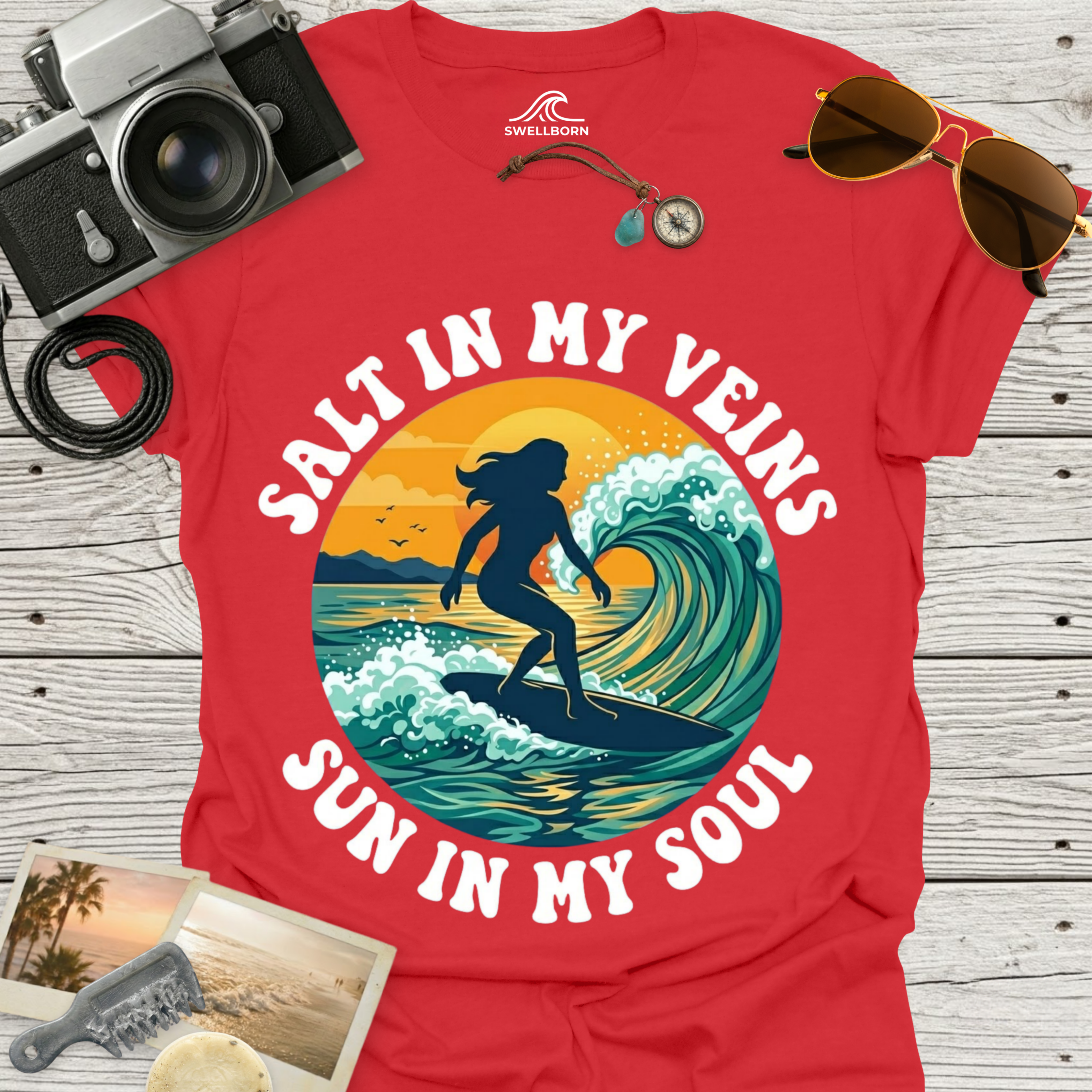 Salt In My Veins Sun In My Soul T-Shirt