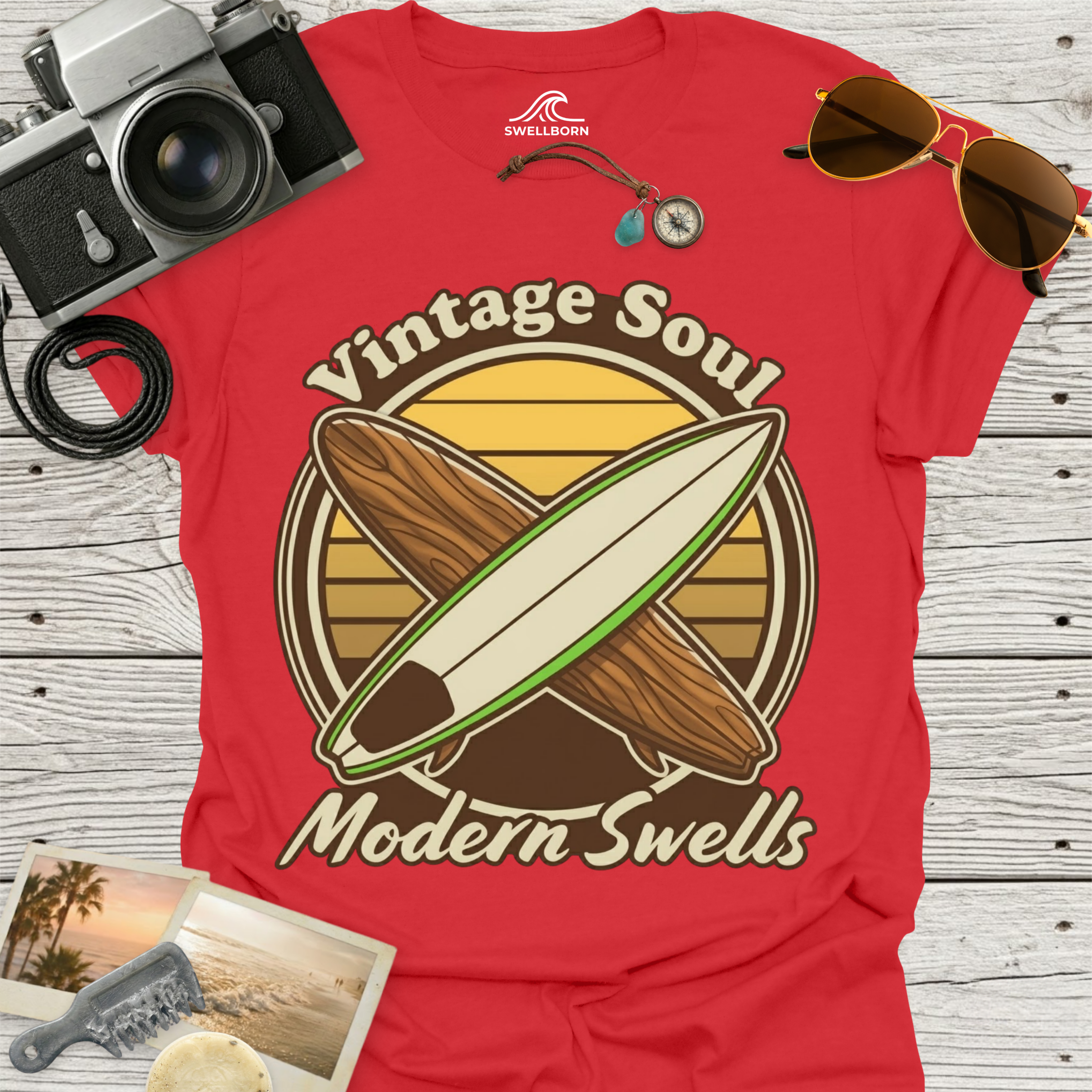 Vintage Soul Modern Swells T-Shirt