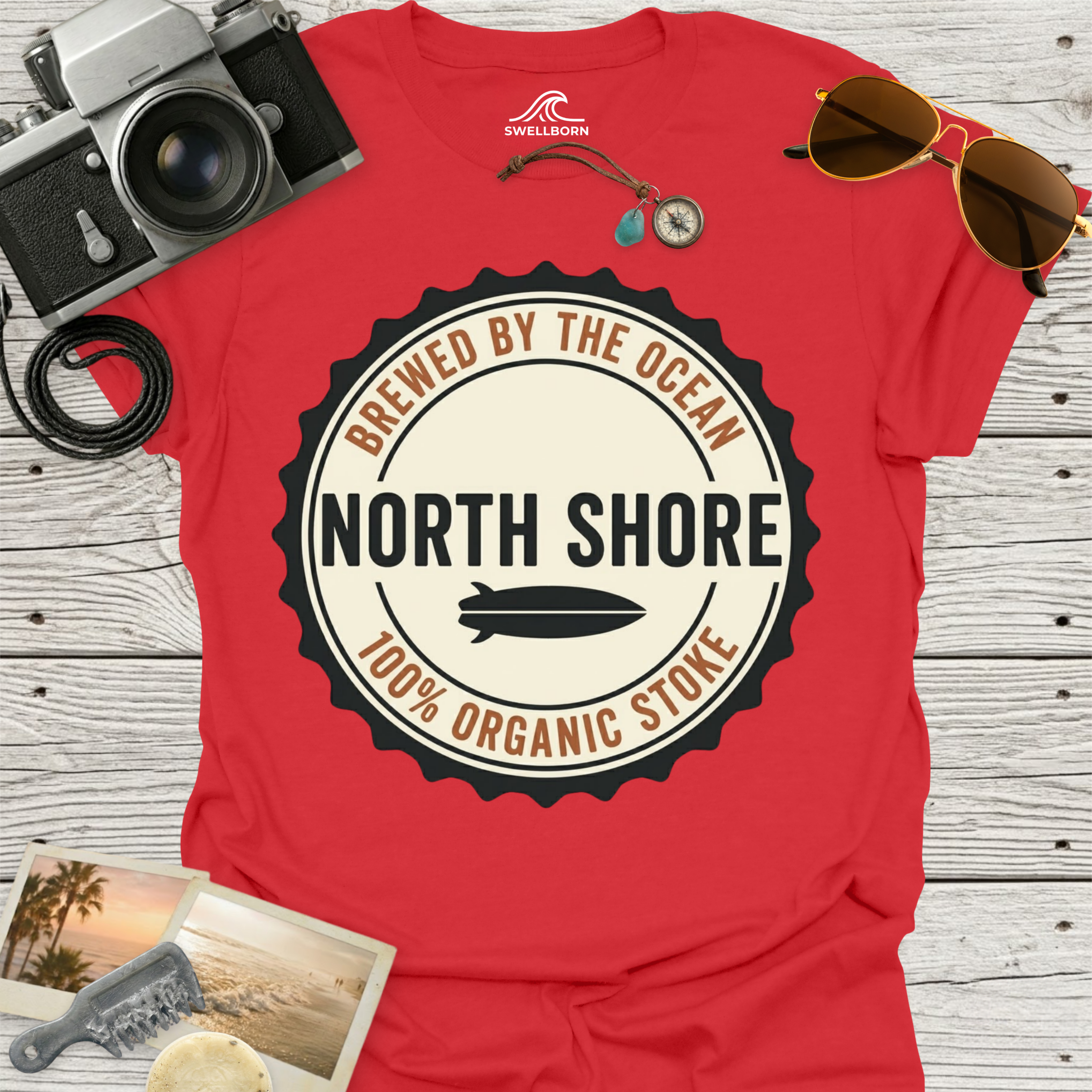 Brewed By The Ocean T-Shirt