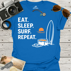 Eat. Sleep. Surf. Repeat. T-Shirt