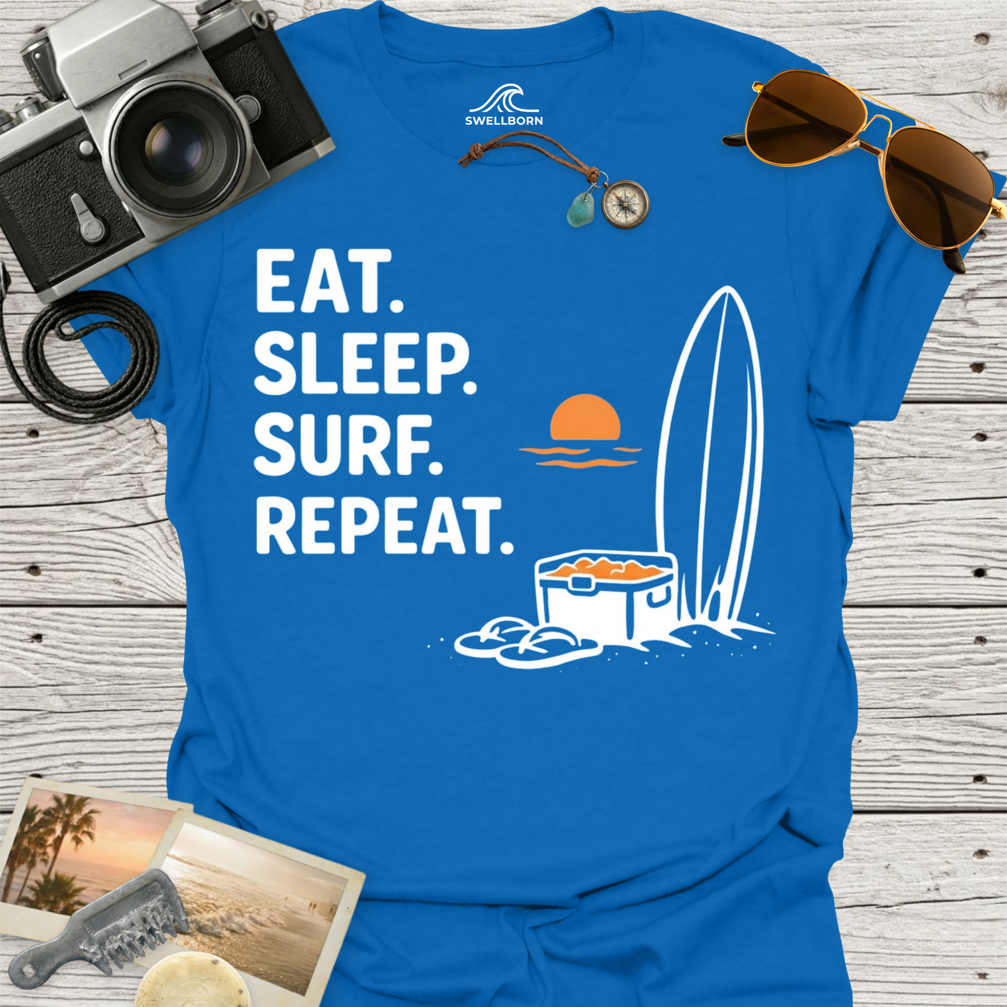 Eat. Sleep. Surf. Repeat. T-Shirt