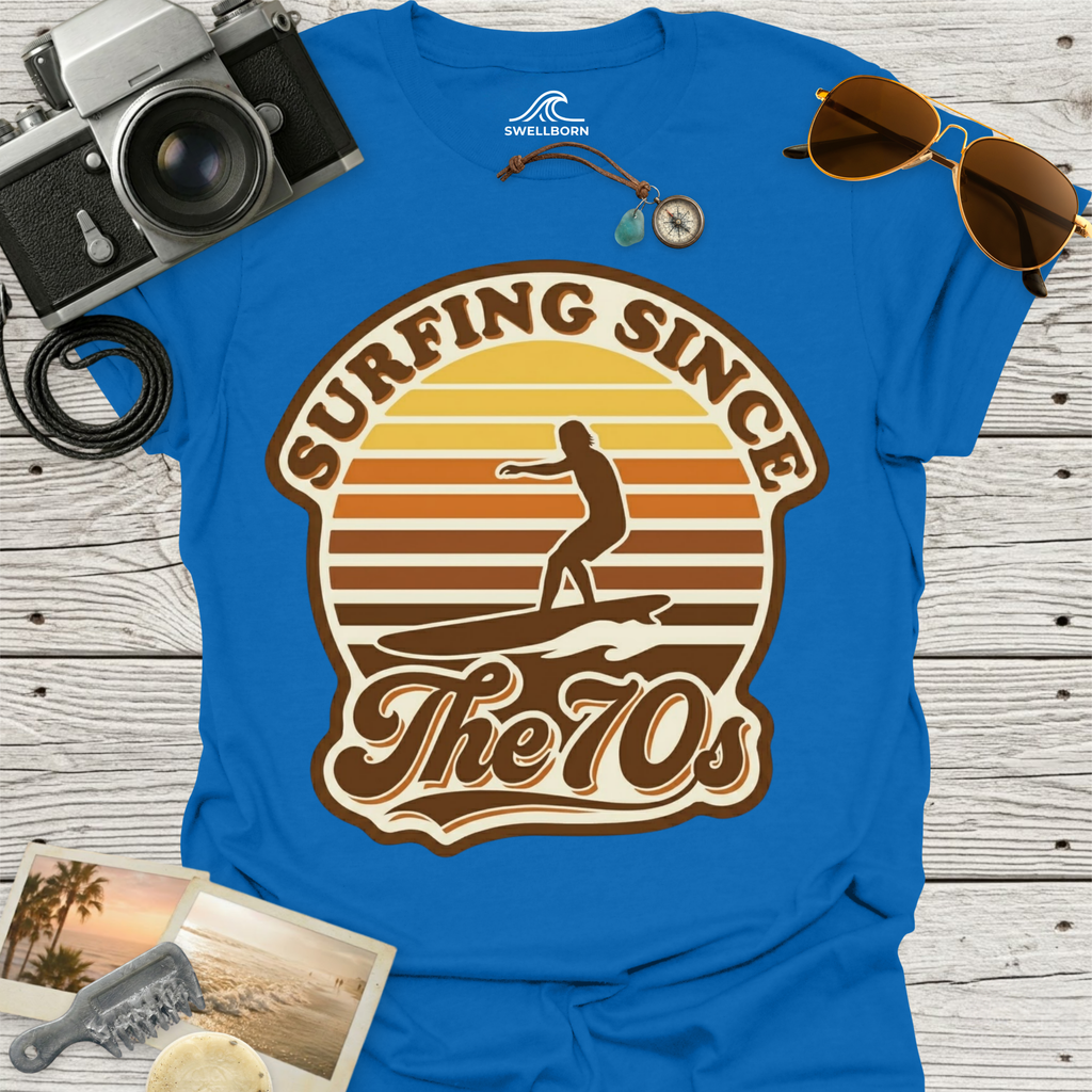 Surfing Since The 70's T-Shirt