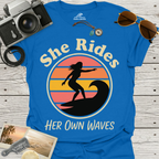 She Rides Her Own Waves T-Shirt