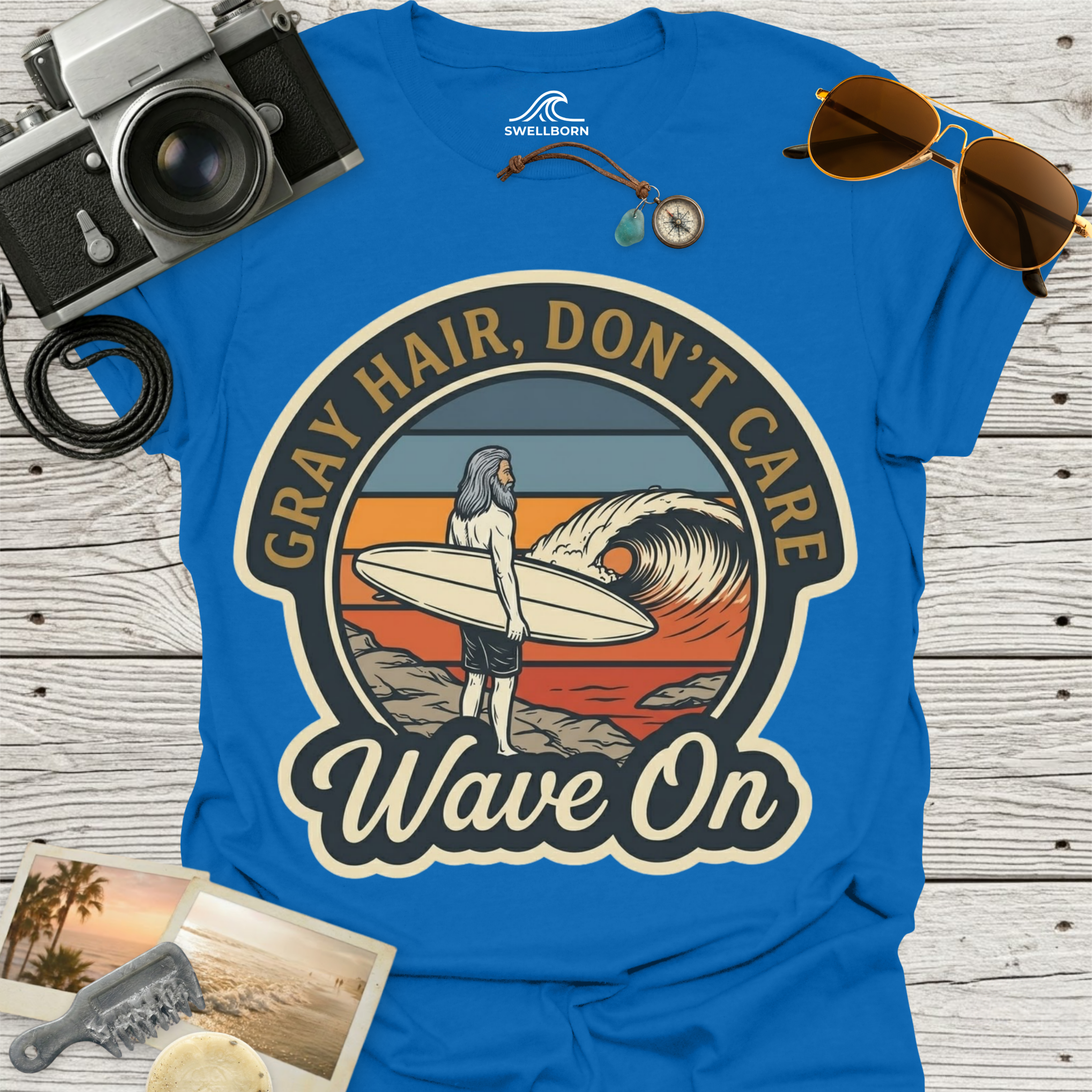 Gray Hair, Don't Care T-Shirt