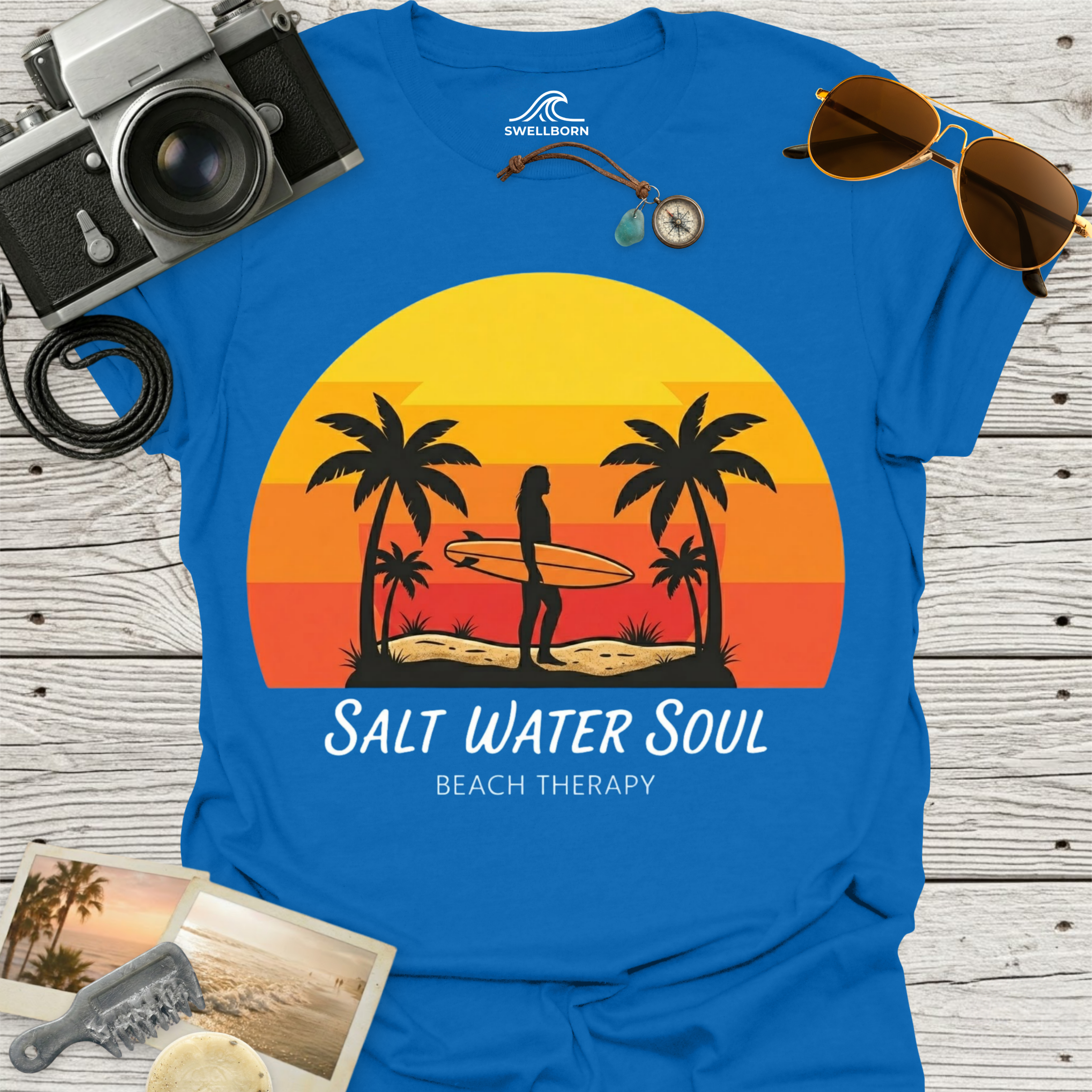 Salt Water Soul Beach Therapy T-Shirt