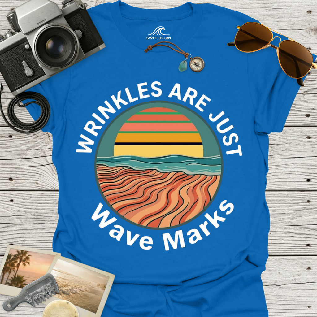 Wrinkles Are Just Wave Marks T-Shirt