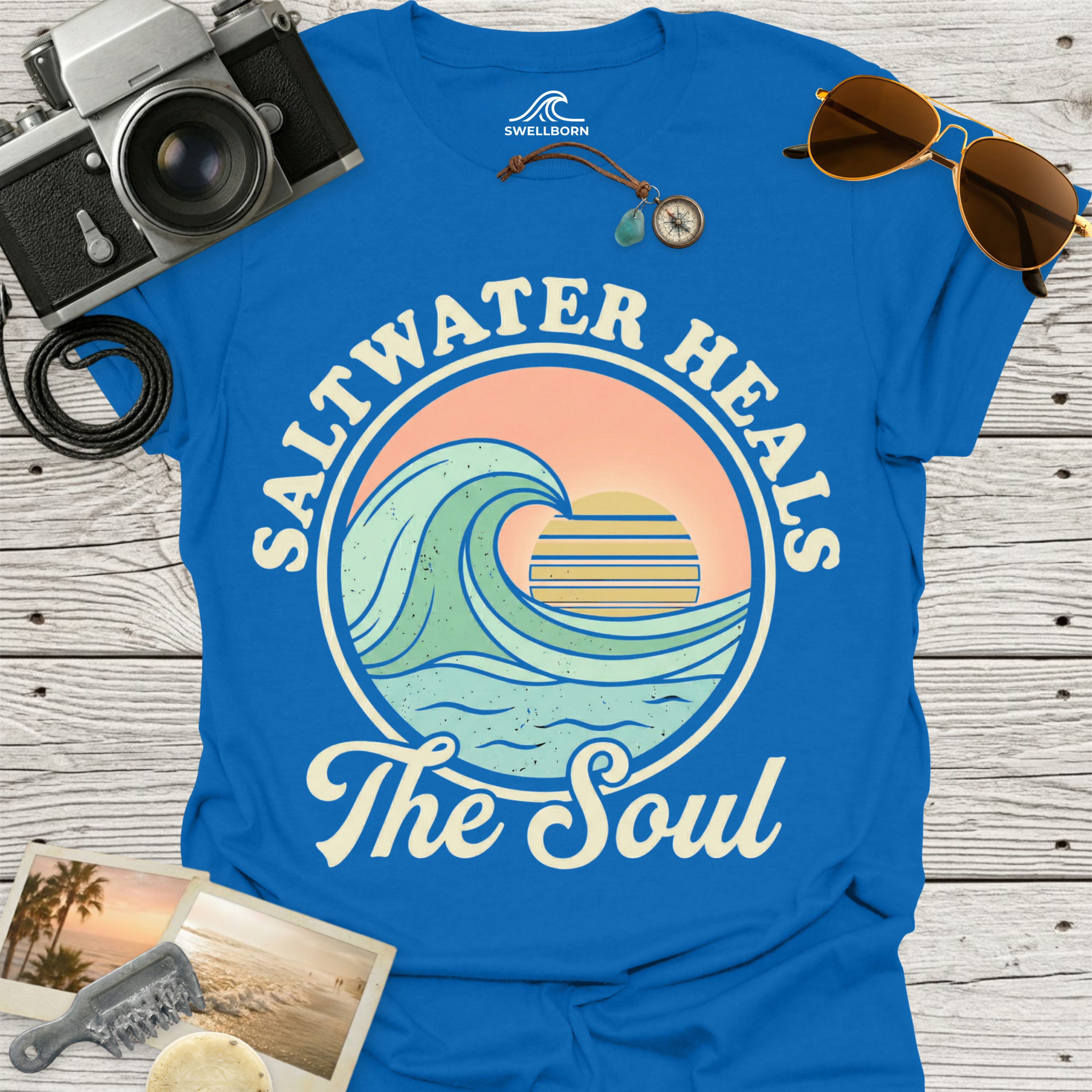 Saltwater Heals The Soul T-Shirt