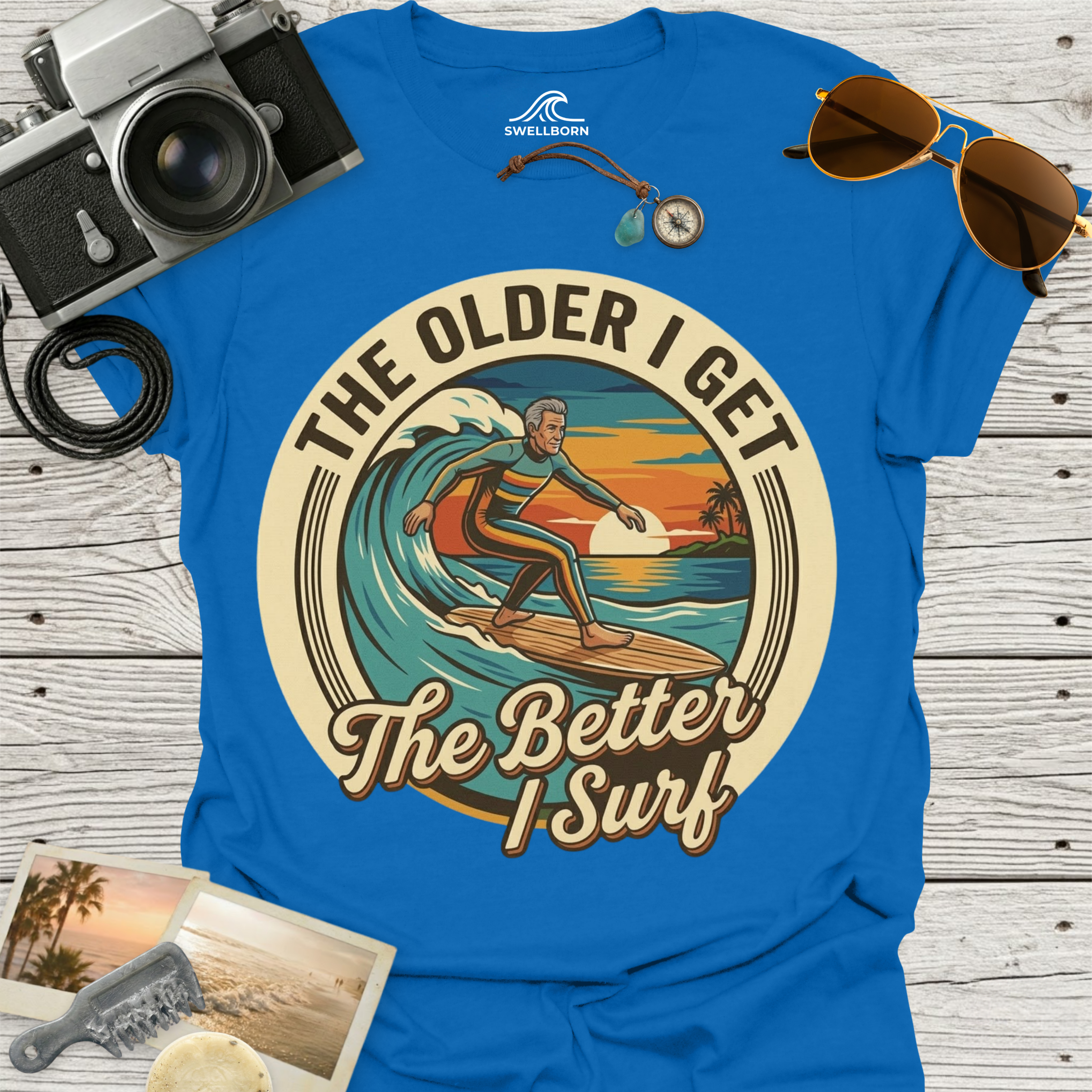 The Older I Get The Better I Surf T-Shirt