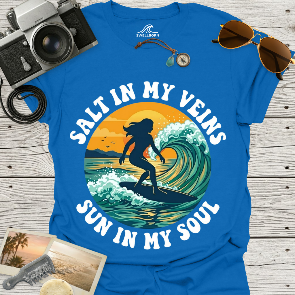 Salt In My Veins Sun In My Soul T-Shirt
