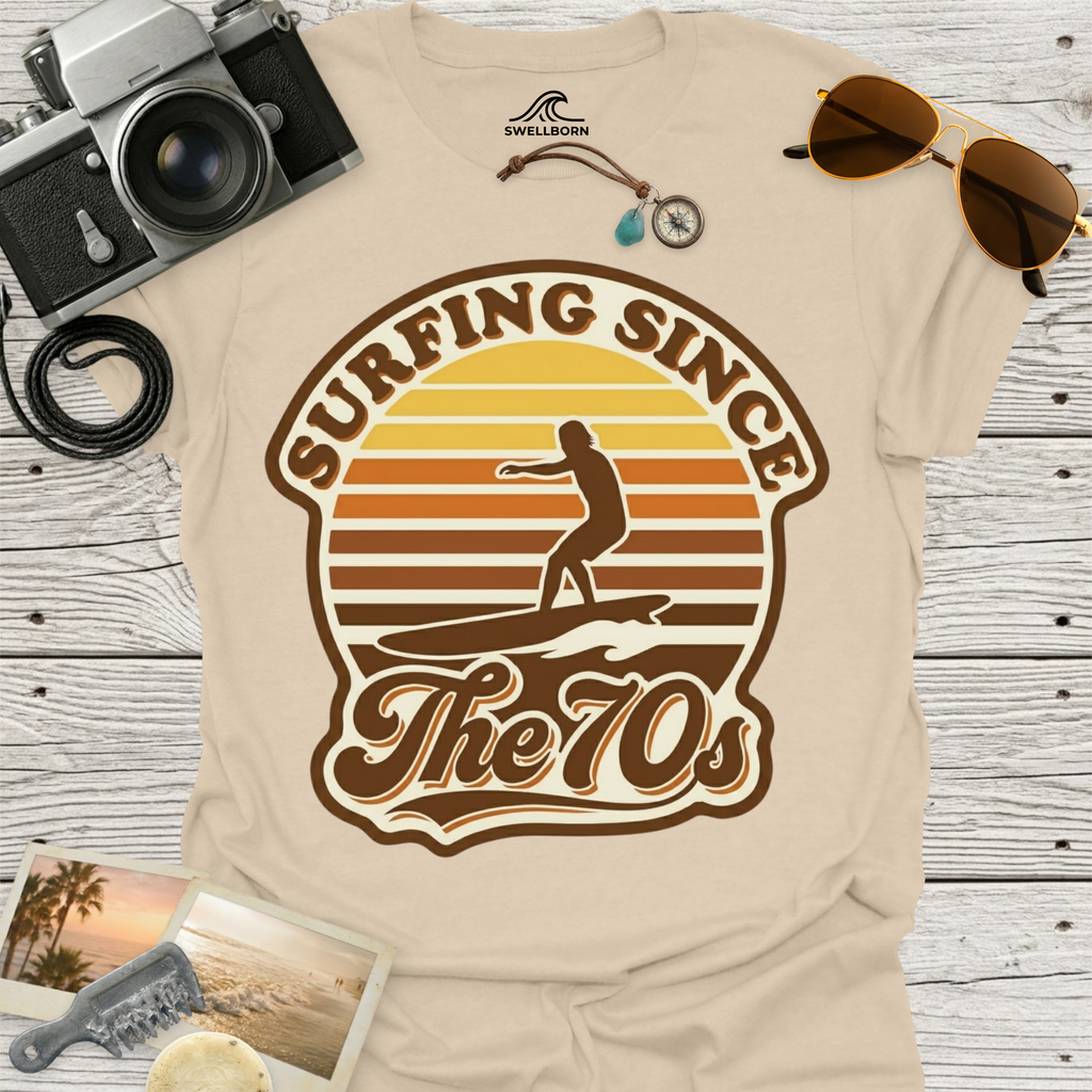Surfing Since The 70's T-Shirt