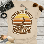 Surfing Since The 70's T-Shirt