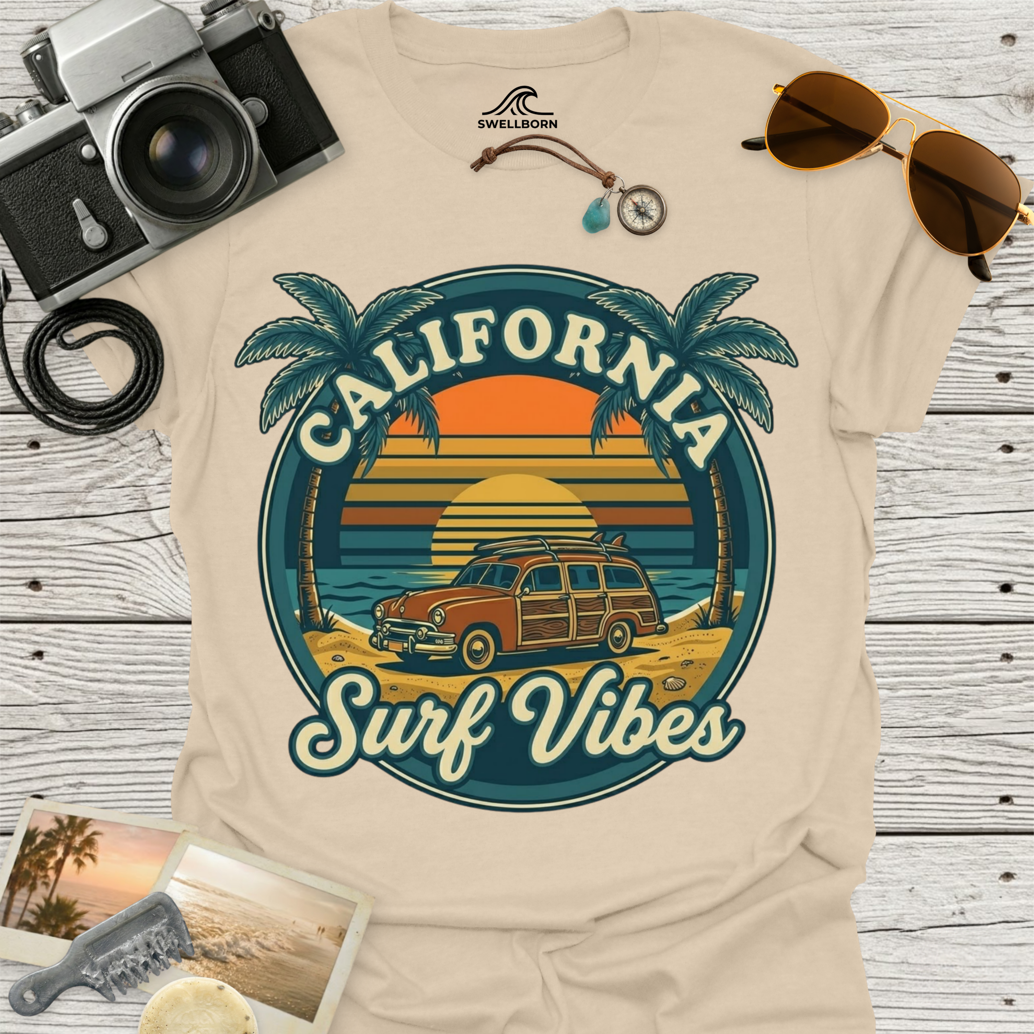 California Surf Vibes T-Shirt