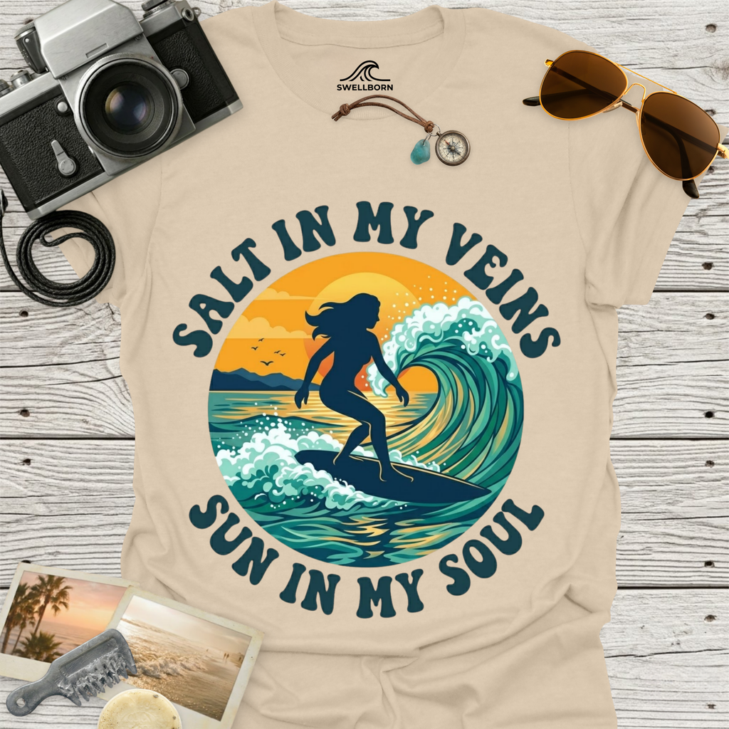 Salt In My Veins Sun In My Soul T-Shirt