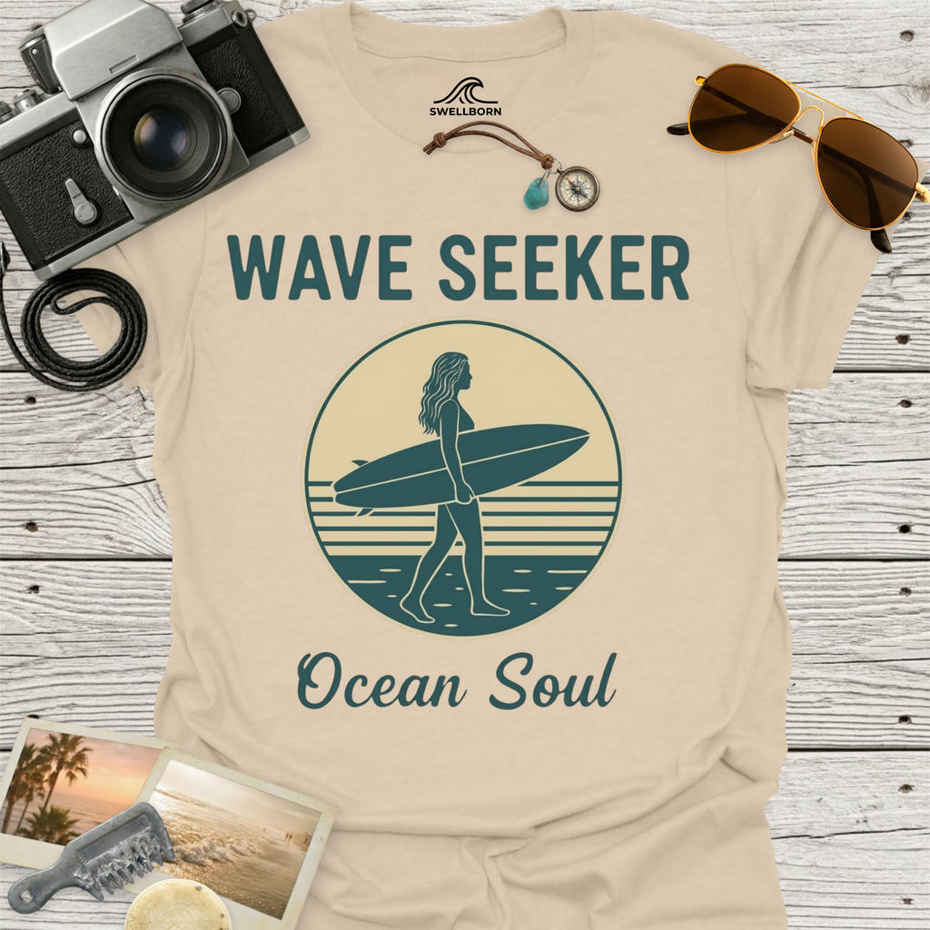 Wave Seeker Ocean Soul T-Shirt