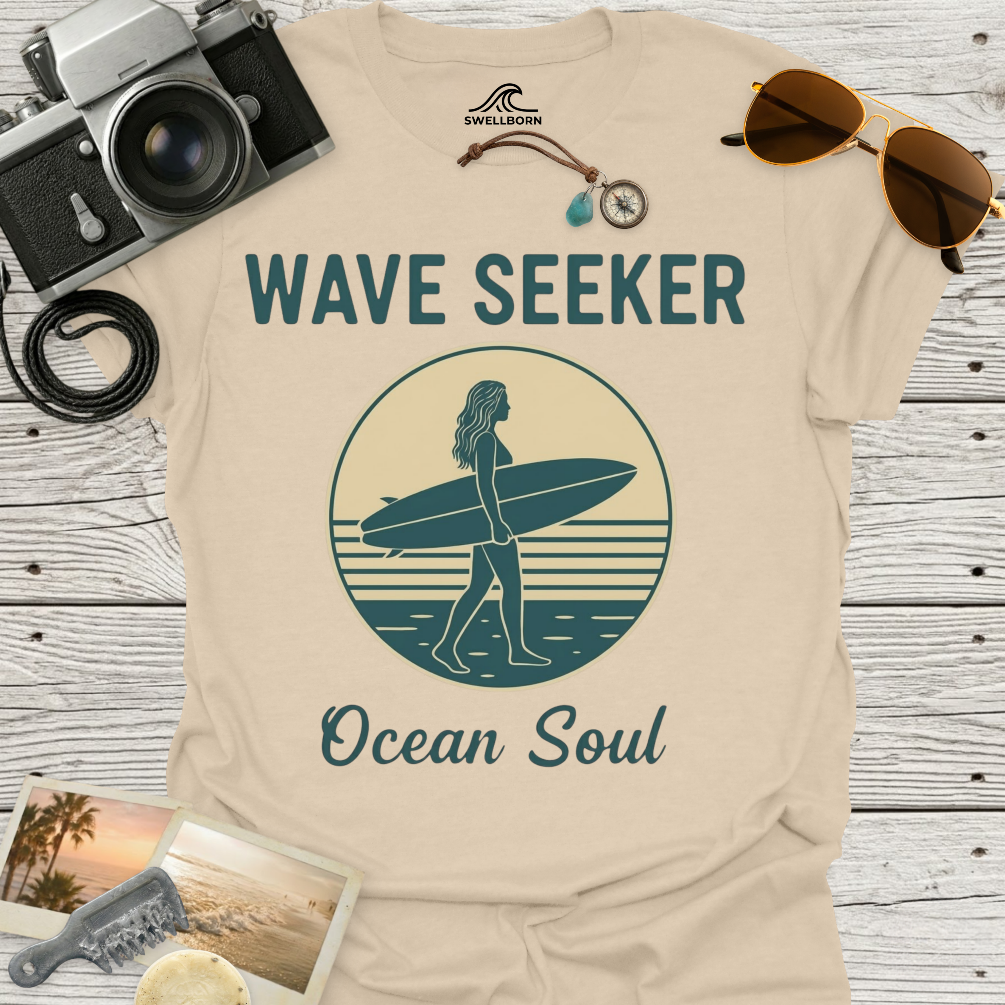 Wave Seeker Ocean Soul T-Shirt