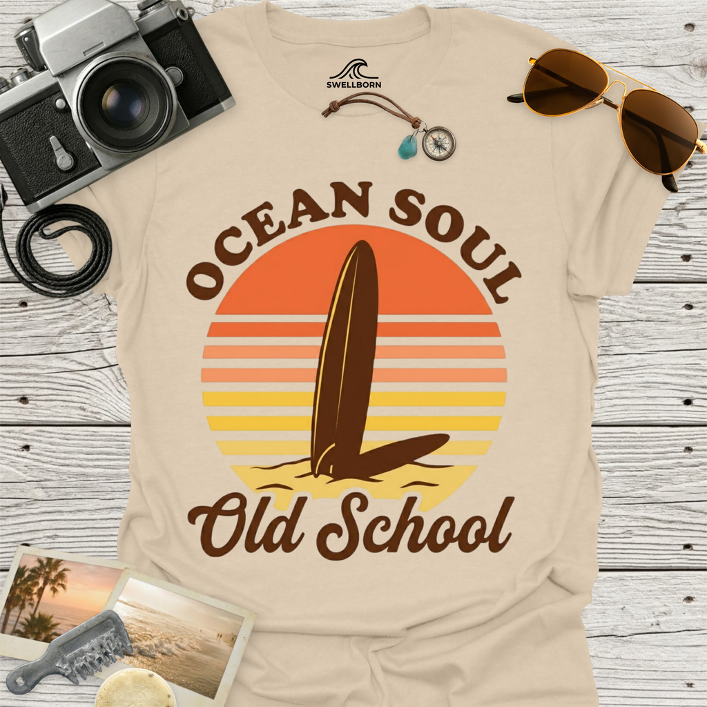 Ocean Soul Old School T-Shirt