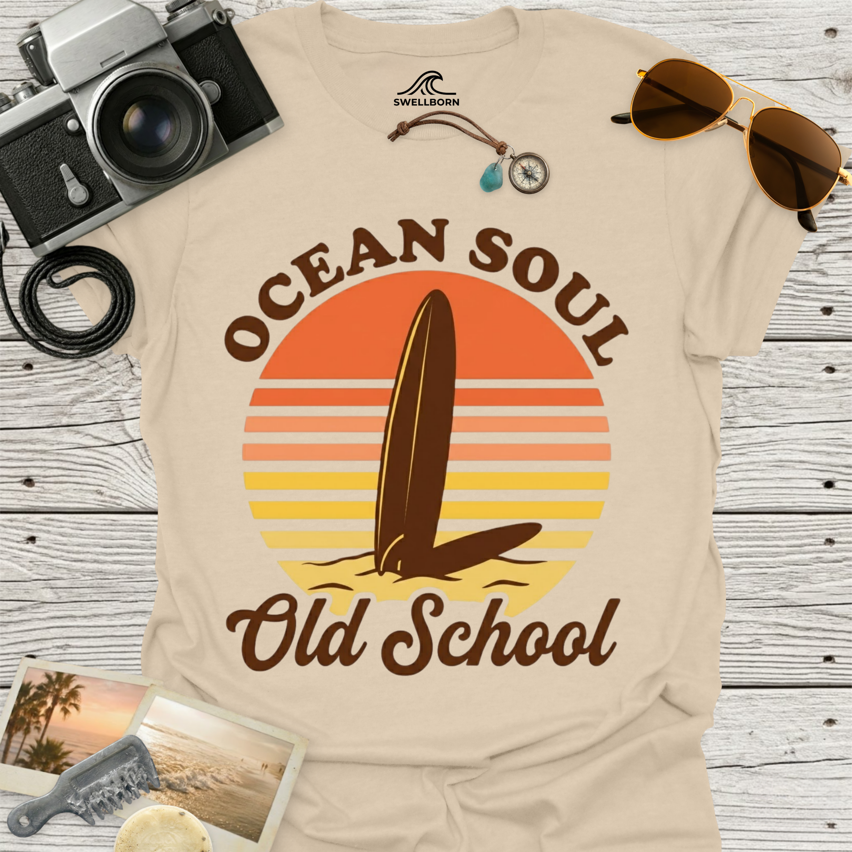 Ocean Soul Old School T-Shirt